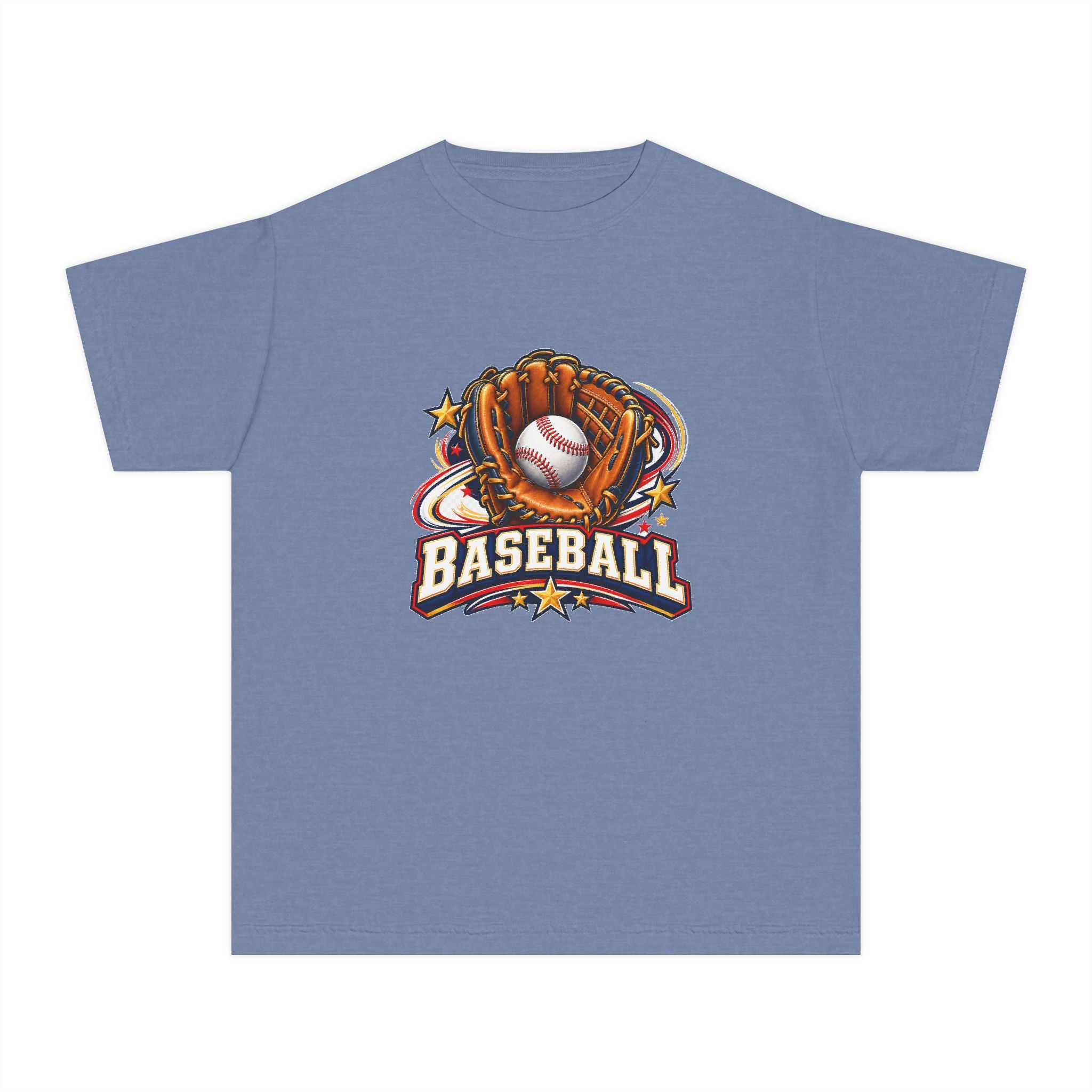 Vintage Baseball Glove Youth Comfort Colors® Tee ⚾