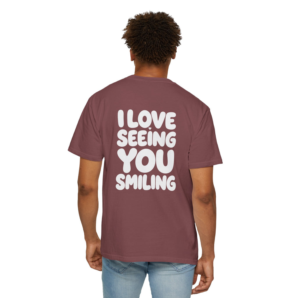 Hi Lovely Human — Inspirational Garment-Dyed Adult T-Shirt
