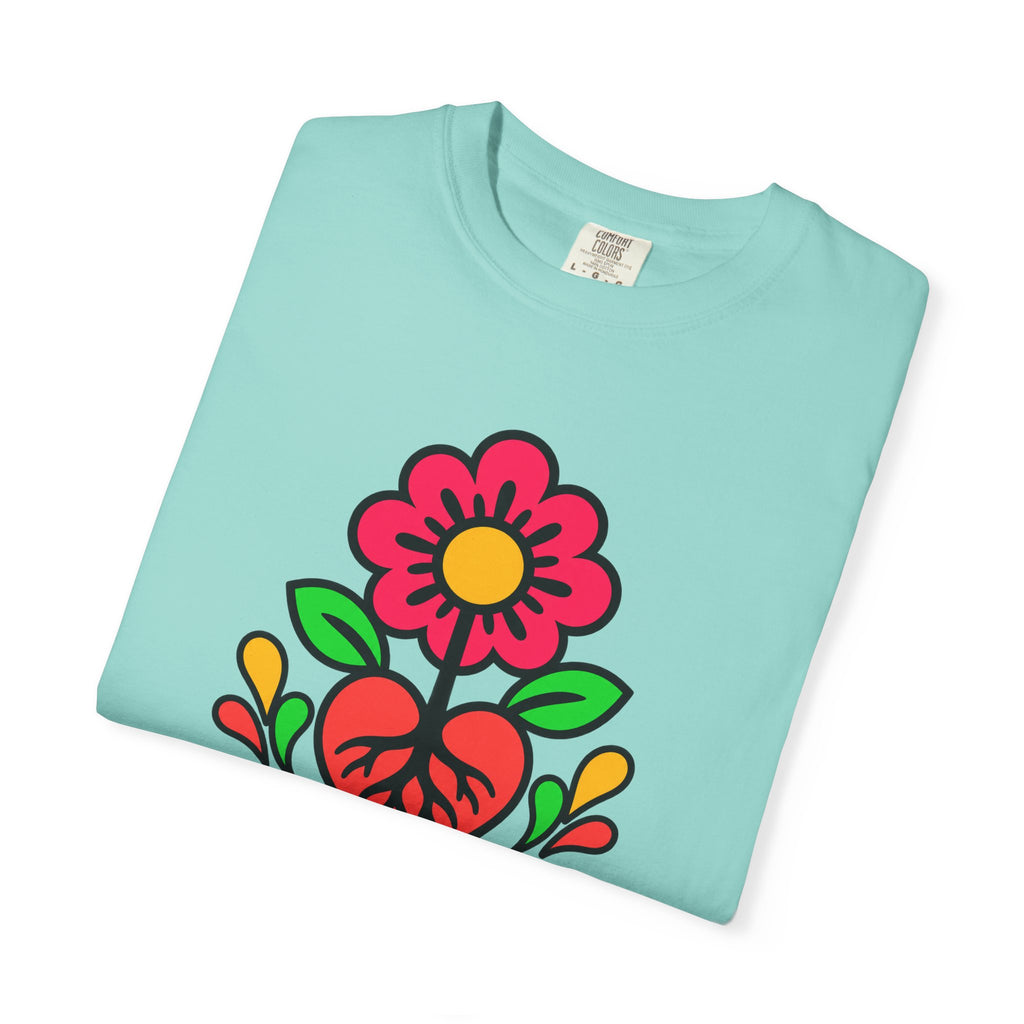 Raíces Fuertes Latino Heritage Heavyweight Tee 🌺❤️