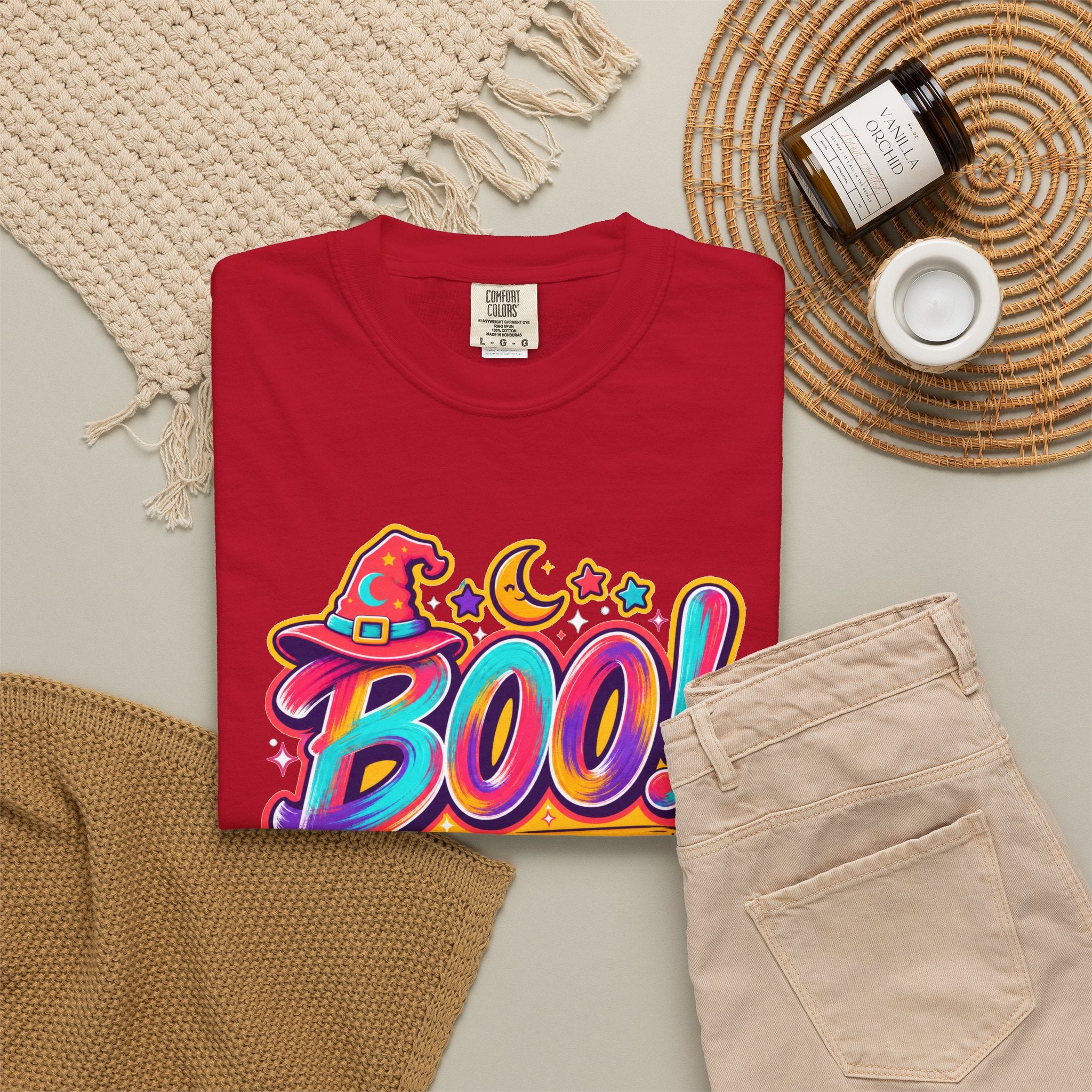 BOO! Spooky Season Heavyweight Tee 🎃✨