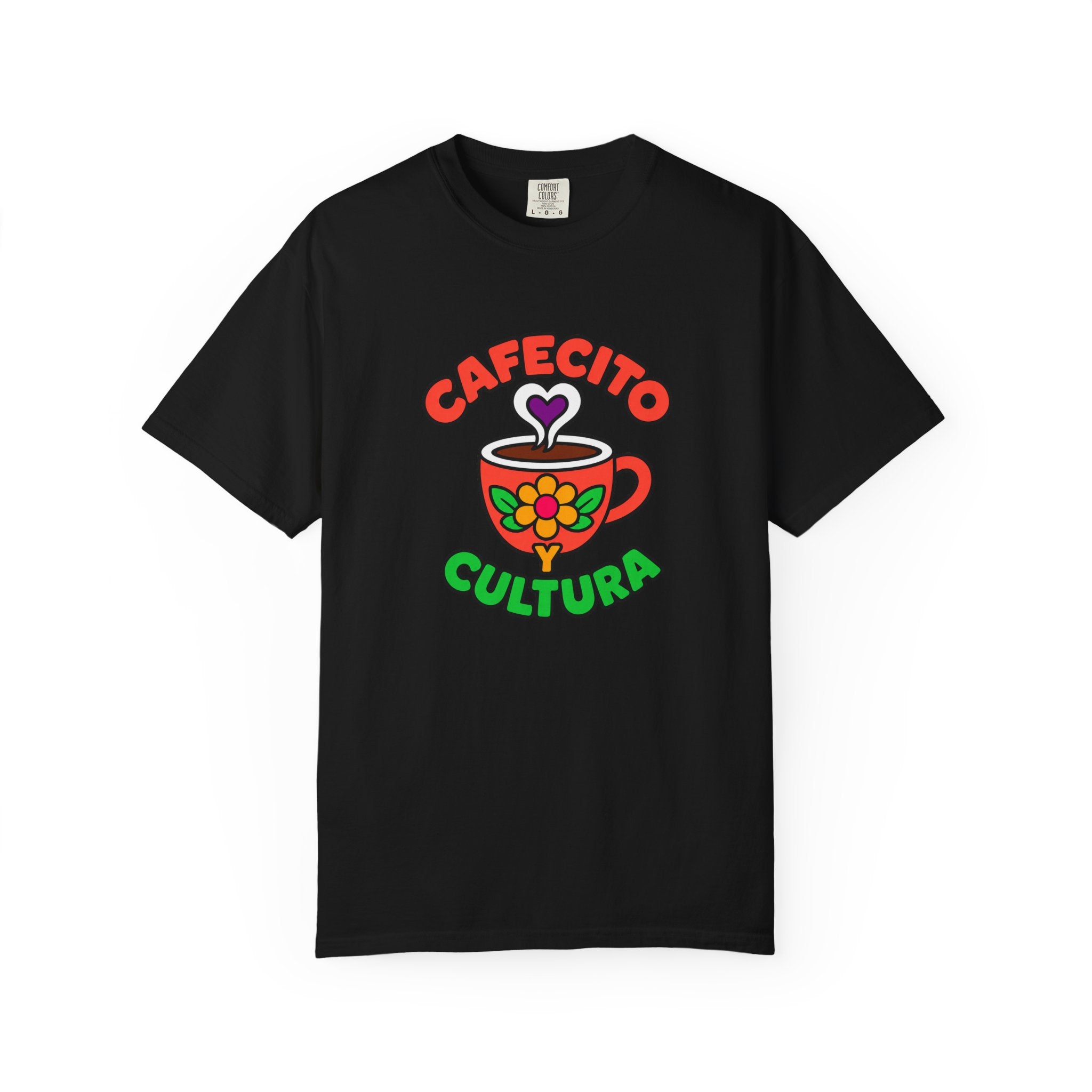 Cafecito Y Cultura Heavyweight Tee ☕🌼