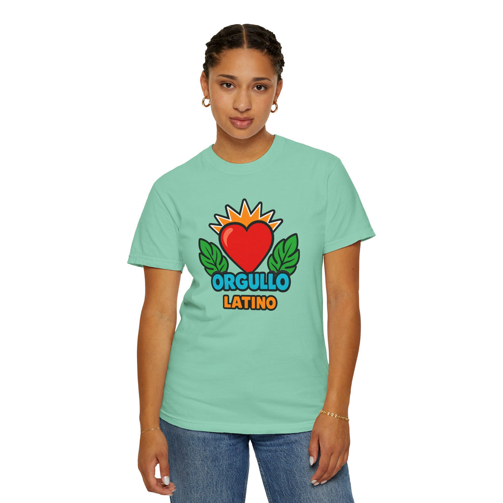 Orgullo Latino Heritage Heavyweight Tee ❤️🌿