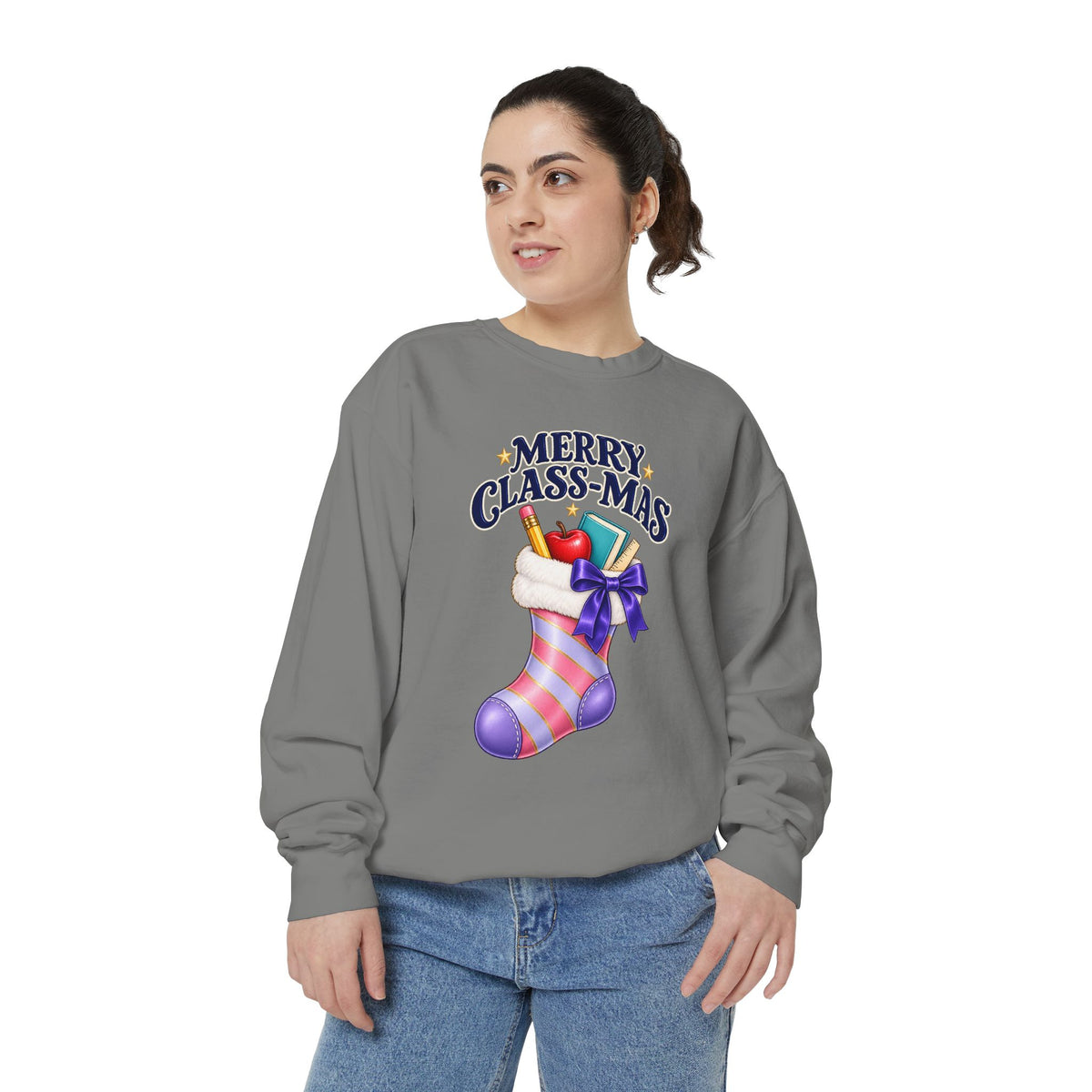 Merry Class-Mas Teacher Christmas Sweatshirt