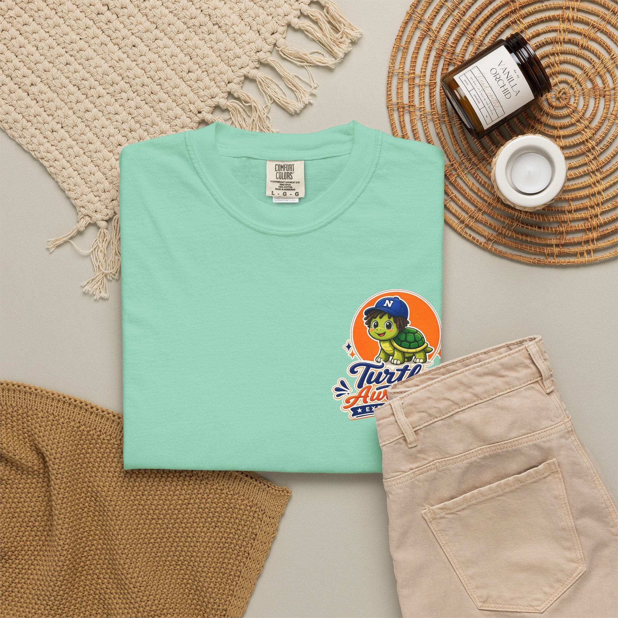 "Turtley Awesome" Turtle Graphic Tee