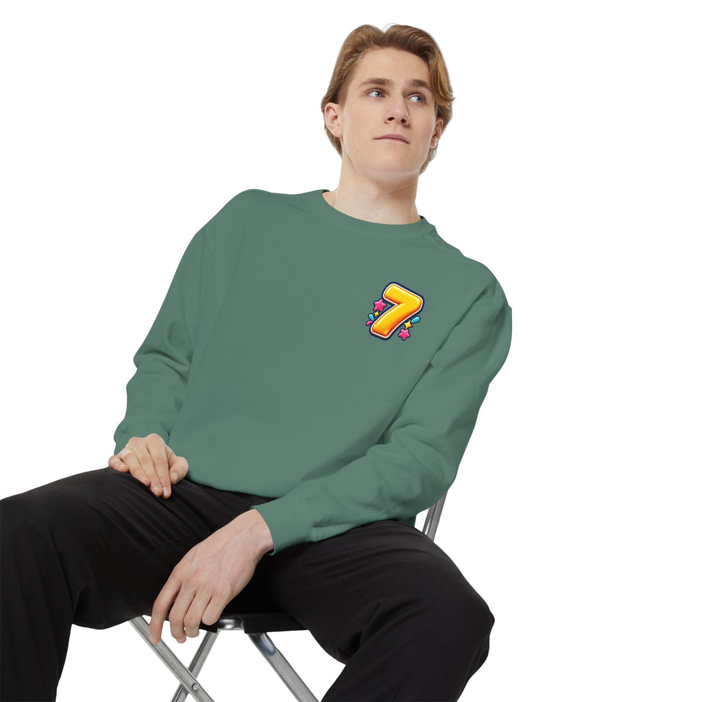 Seven Has “Even” in It, That’s Odd Sweatshirt | Funny Number 7 Crewneck 7️⃣🤔