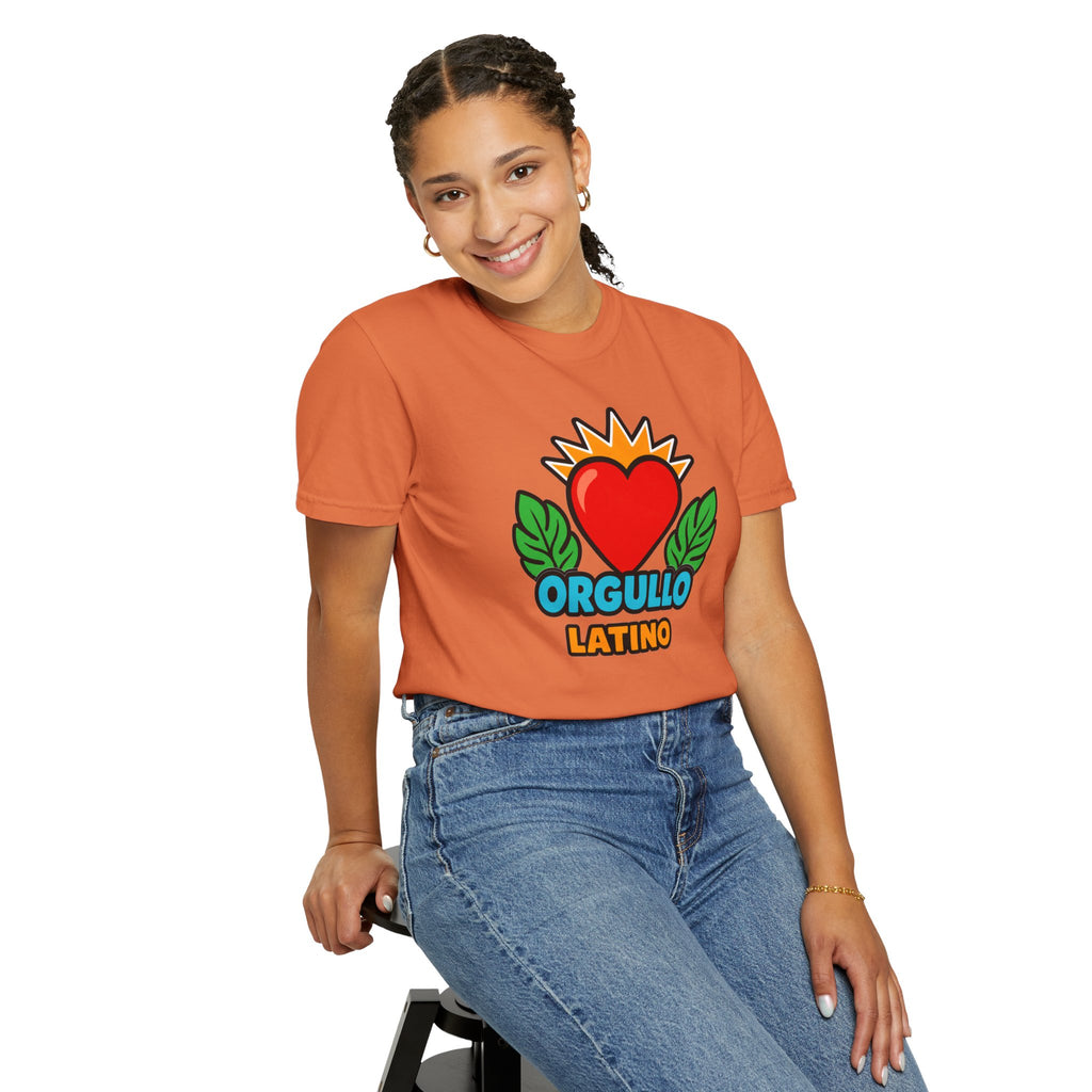 Orgullo Latino Heritage Heavyweight Tee ❤️🌿