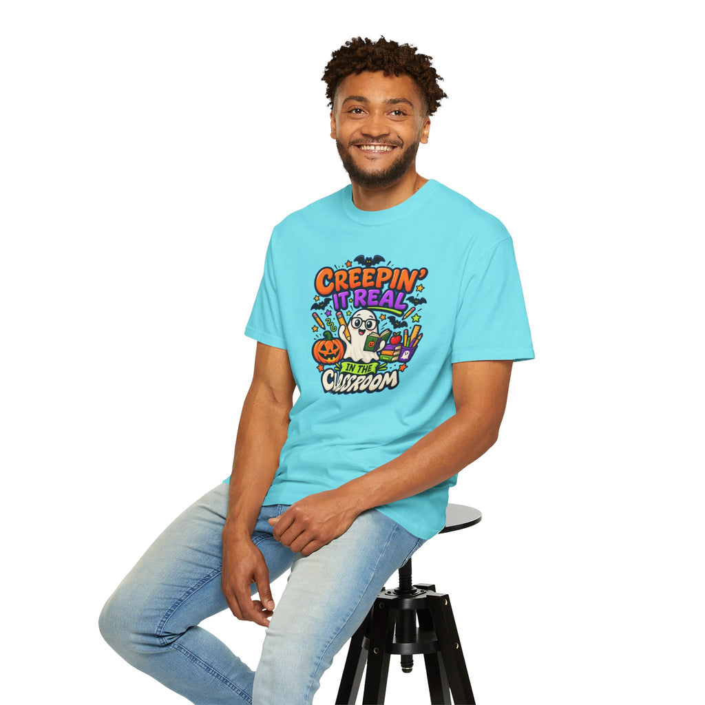 Creepin' It Real in the Classroom Halloween T-Shirt