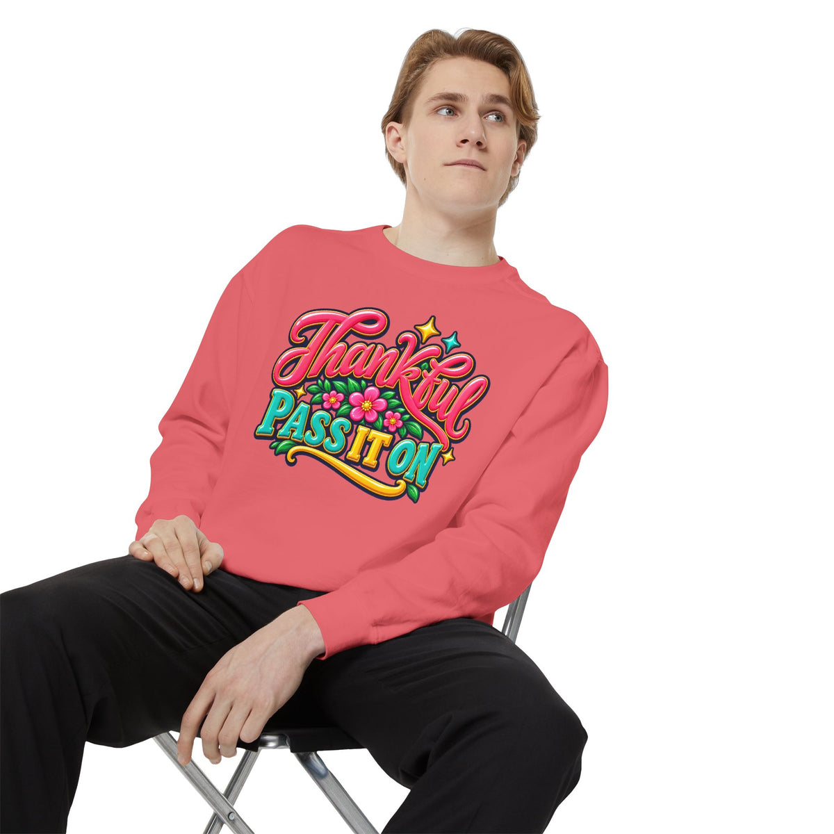 Thankful - Pass It On Sweatshirt