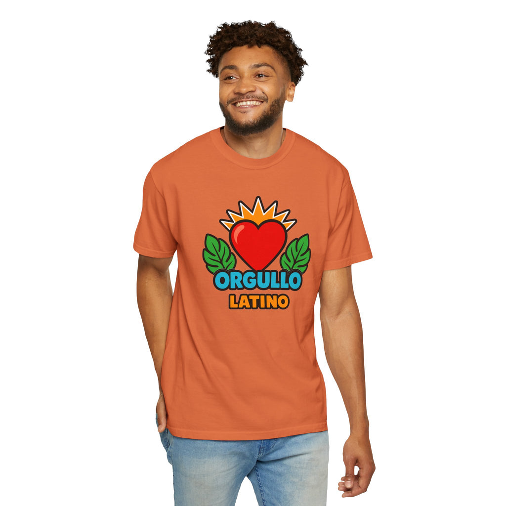 Orgullo Latino Heritage Heavyweight Tee ❤️🌿