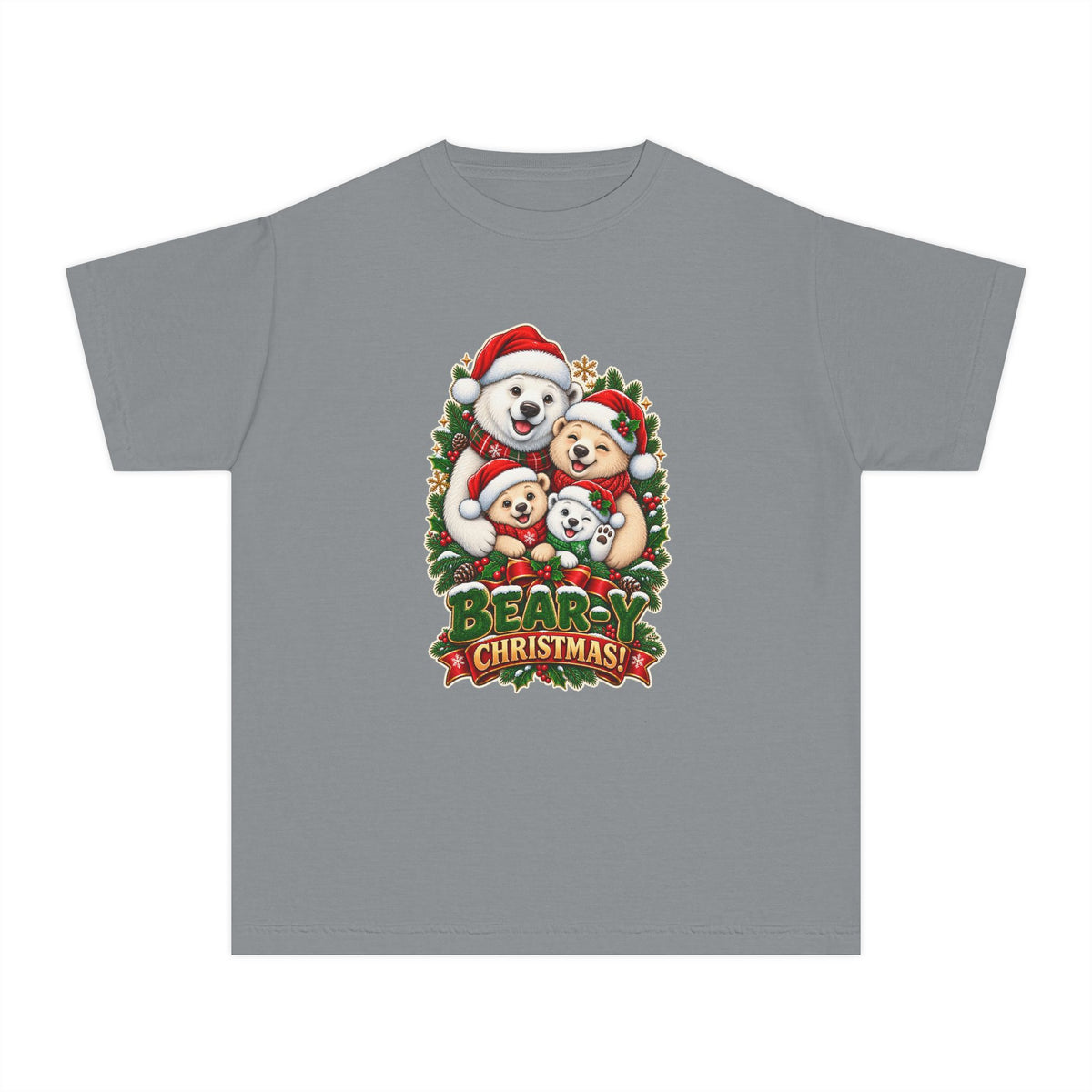 BEAR-Y Christmas Youth Tee