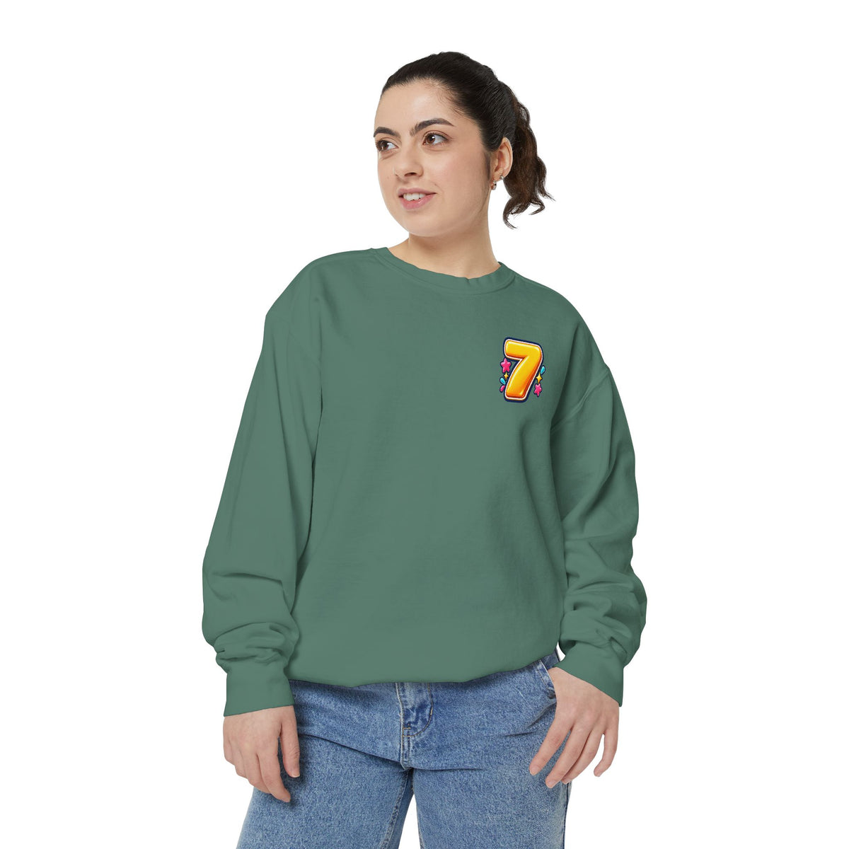 Seven Has “Even” in It, That’s Odd Sweatshirt | Funny Number 7 Crewneck 7️⃣🤔