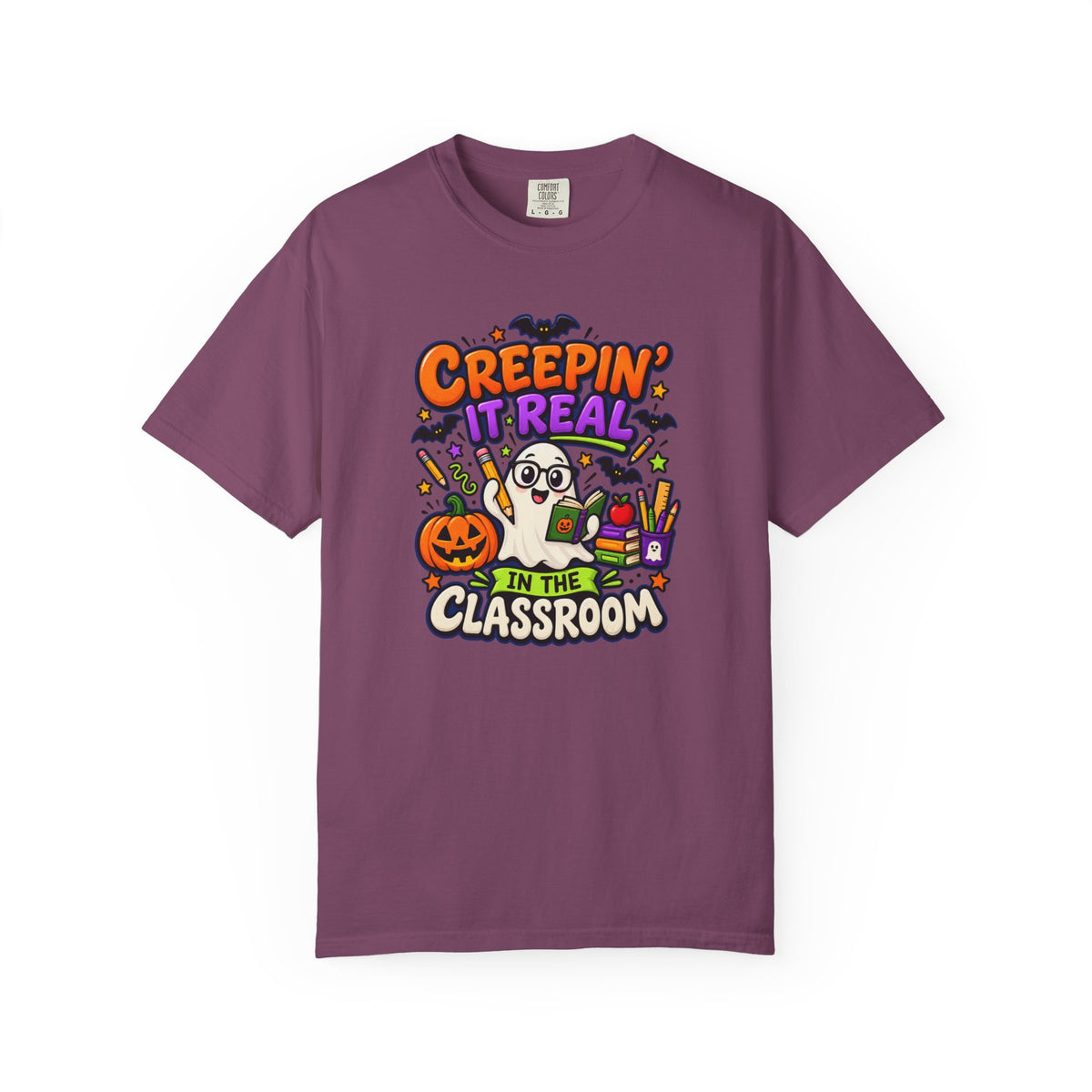 Creepin' It Real in the Classroom Halloween T-Shirt