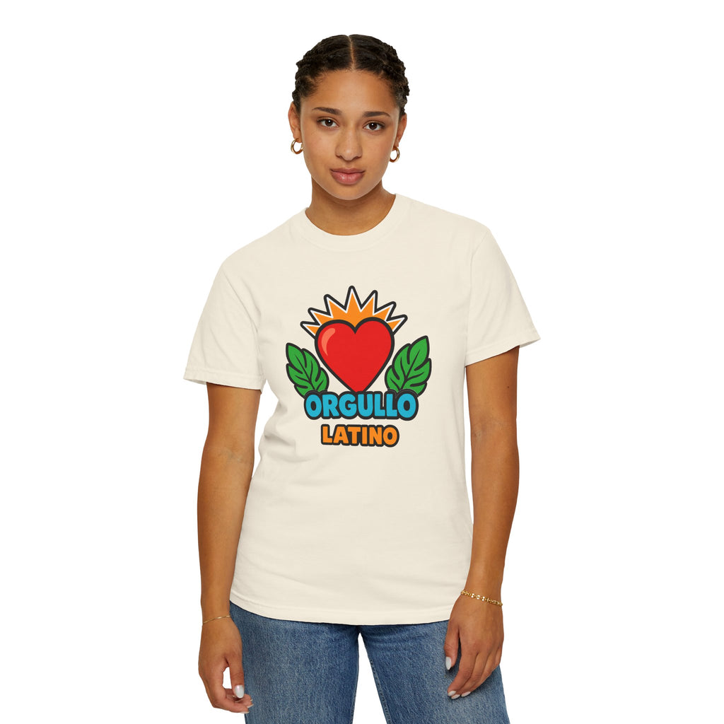 Orgullo Latino Heritage Heavyweight Tee ❤️🌿