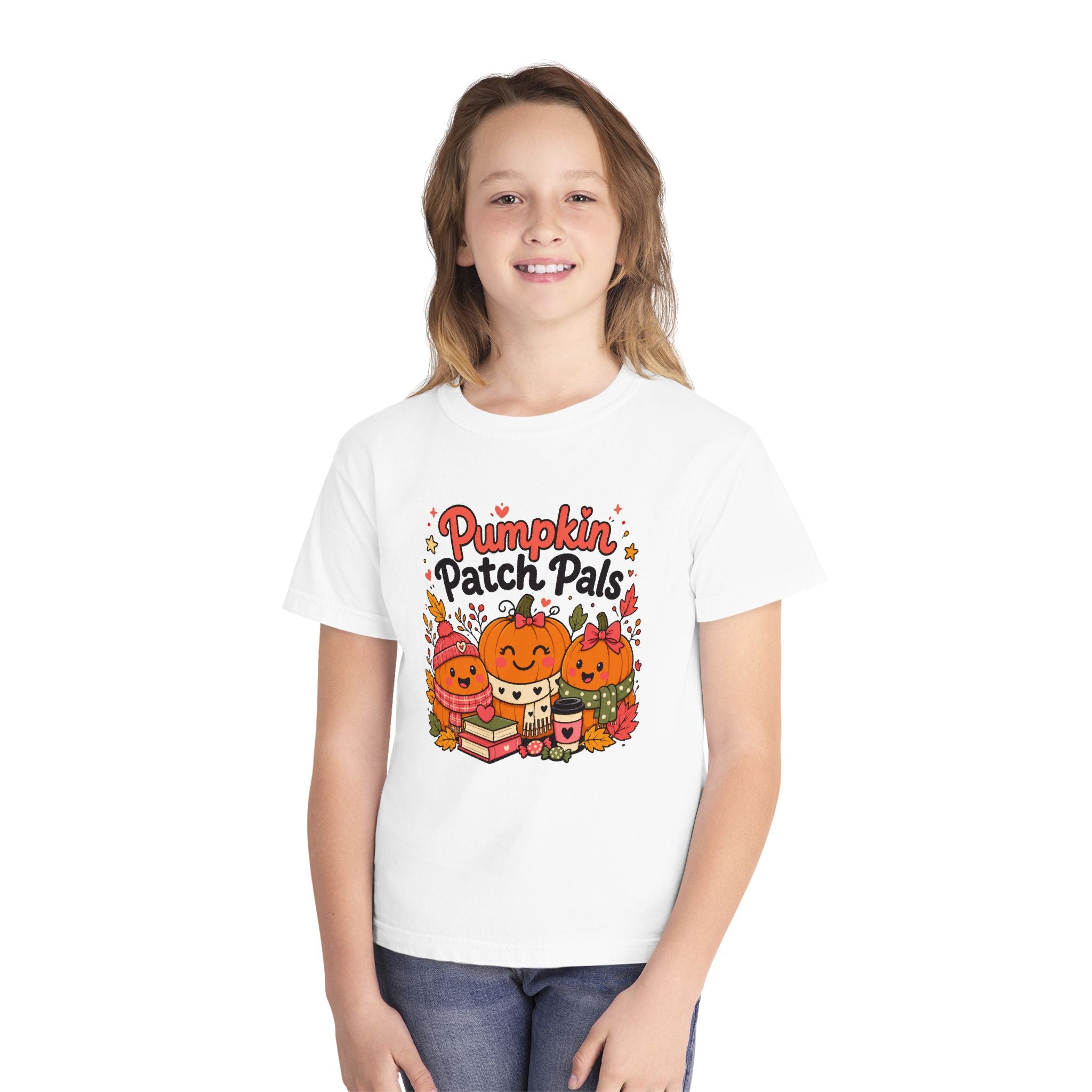 Pumpkin Patch Pals Youth Autumn Tee 🎃🍎