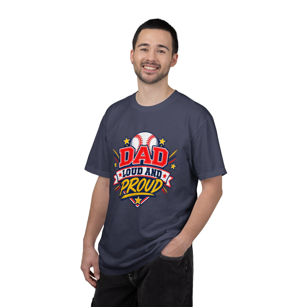 Baseball Dad Loud and Proud Comfort Colors® Tee ⚾️⭐