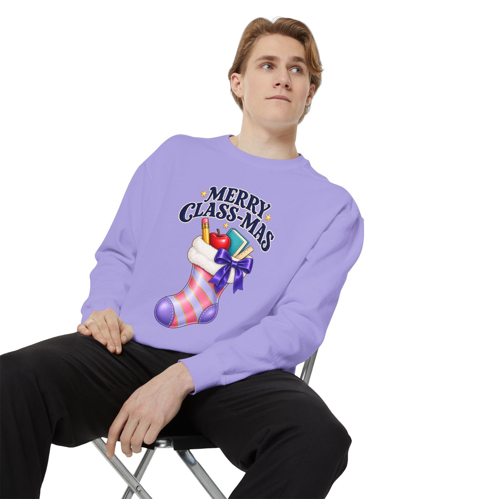 Merry Class-Mas Teacher Christmas Sweatshirt