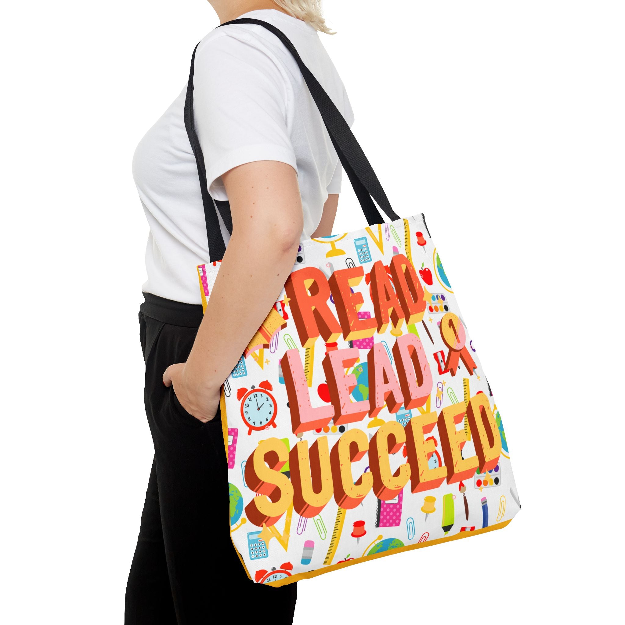Read Lead to #1 Succeed - Tote Bag (AOP)