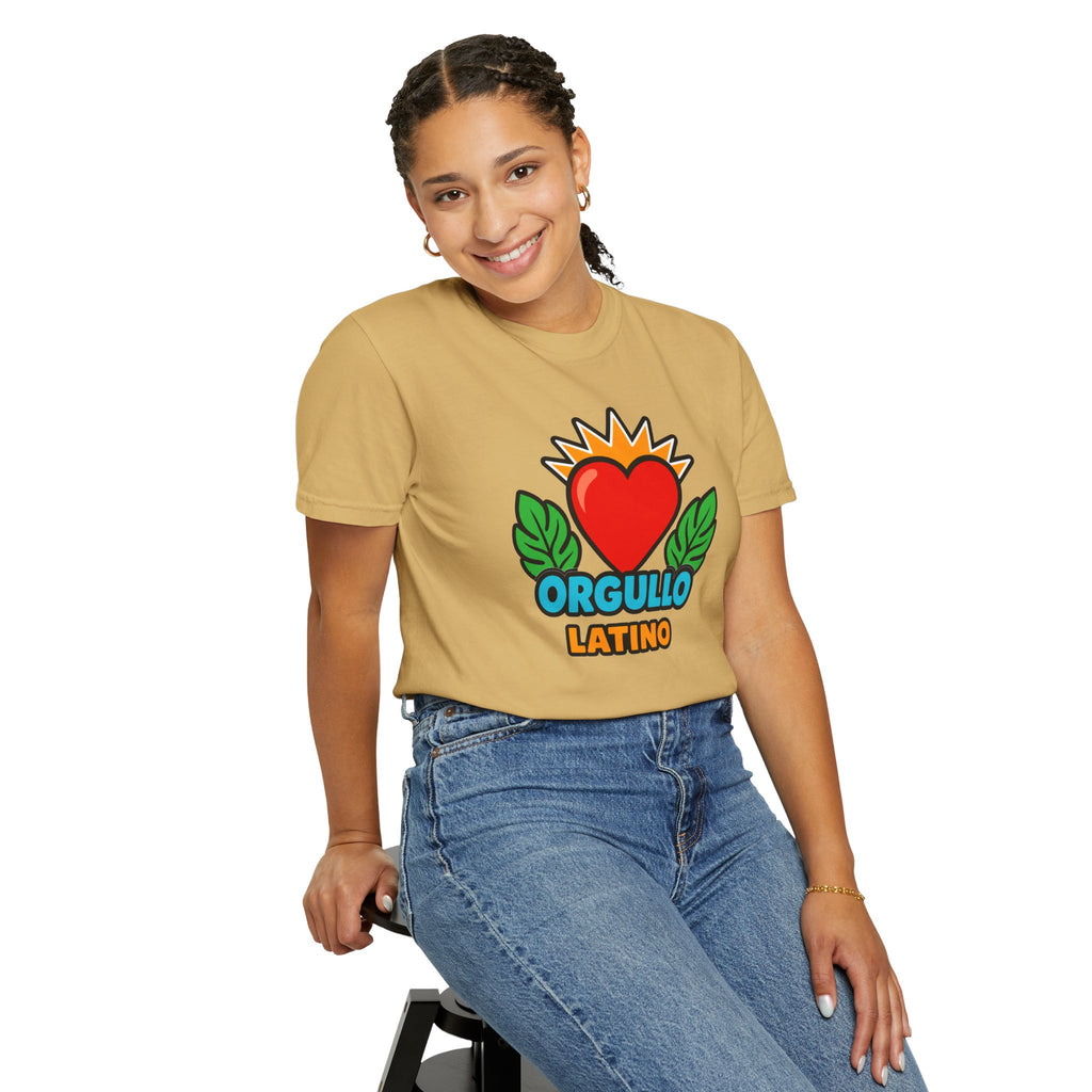 Orgullo Latino Heritage Heavyweight Tee ❤️🌿