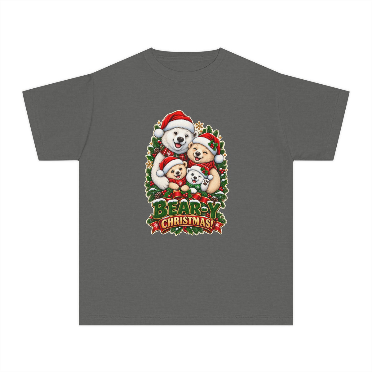 BEAR-Y Christmas Youth Tee