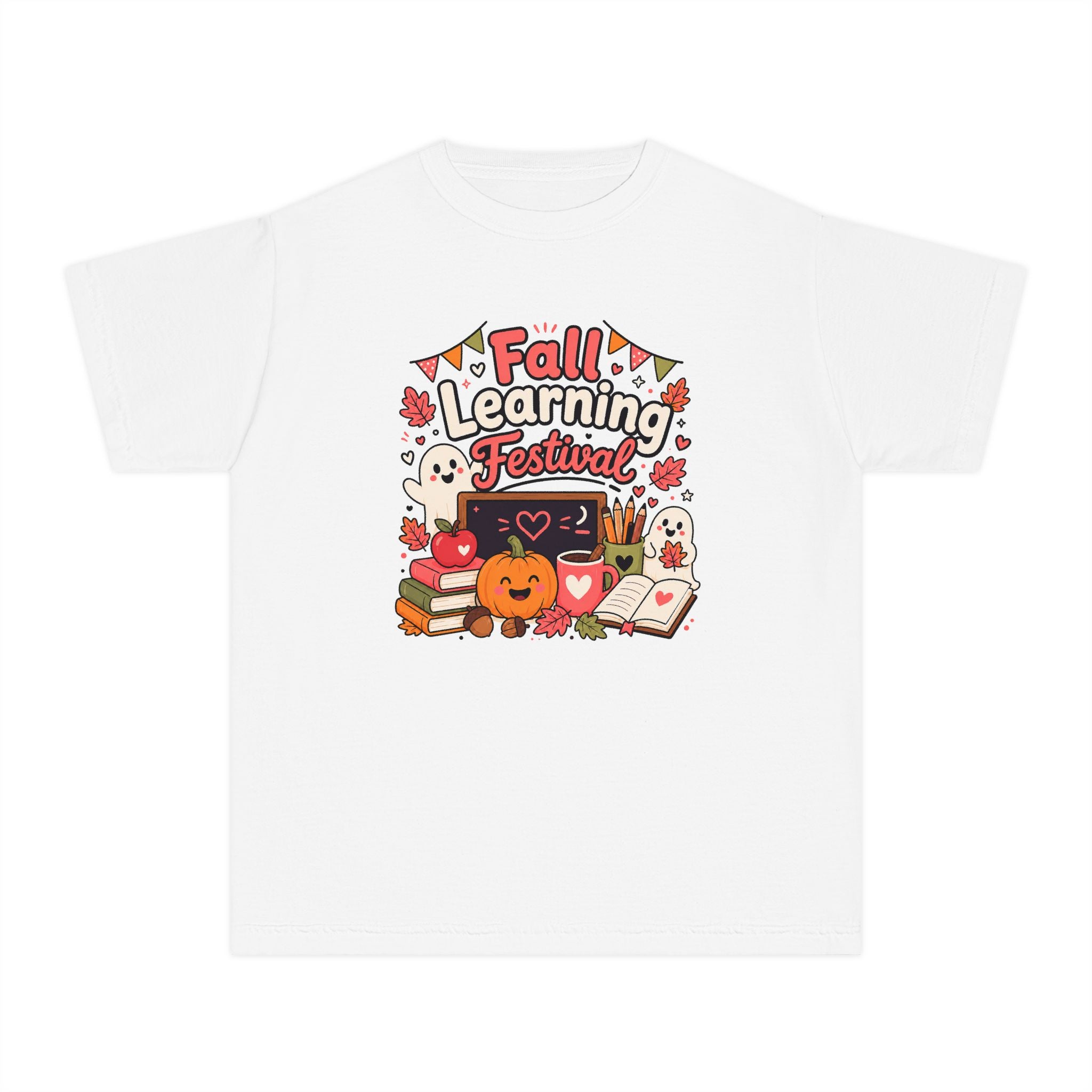 Fall Learning Festival Youth Retro Tee 🍂📚