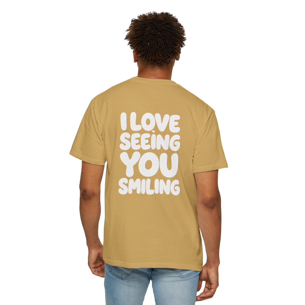 Hi Lovely Human — Inspirational Garment-Dyed Adult T-Shirt
