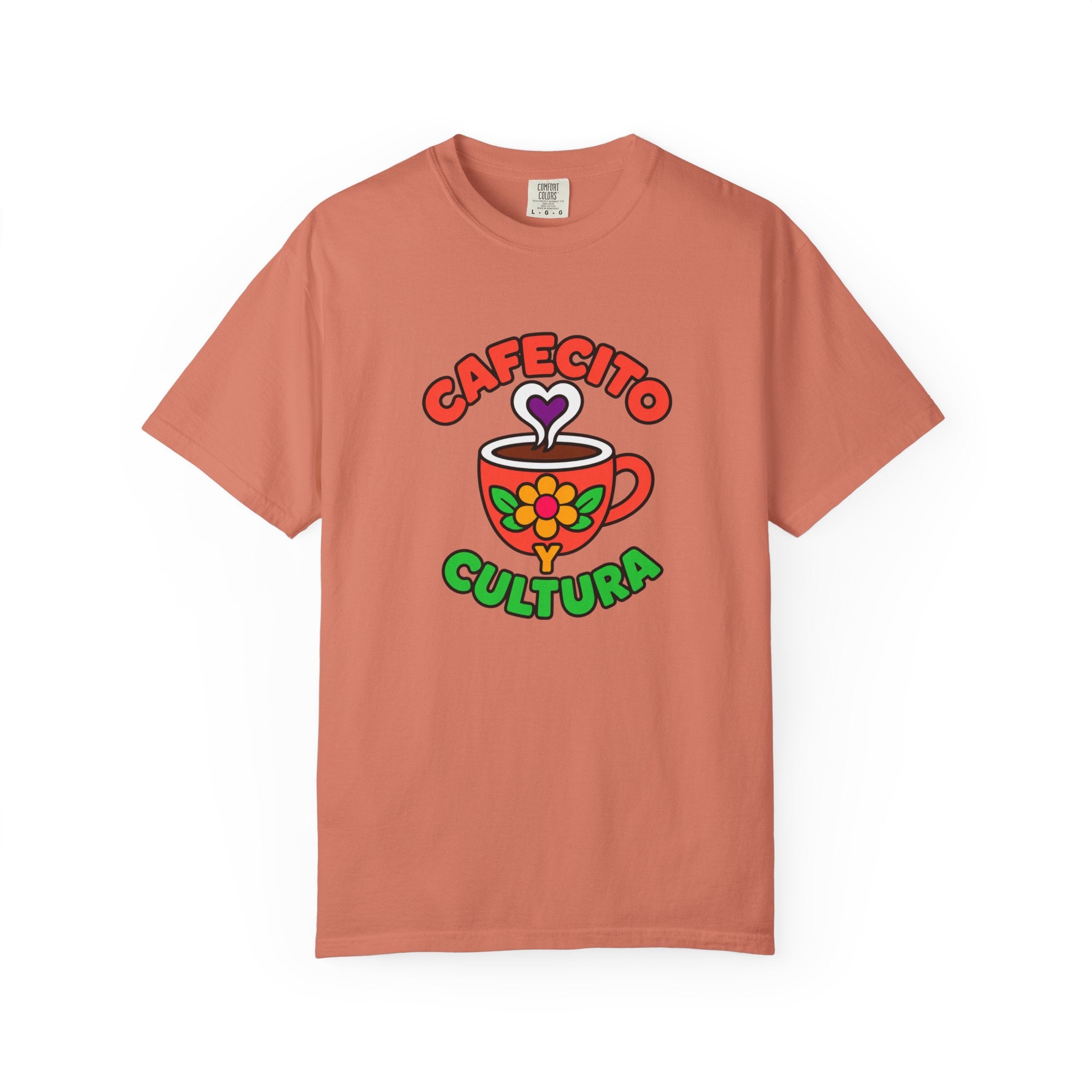 Cafecito Y Cultura Heavyweight Tee ☕🌼