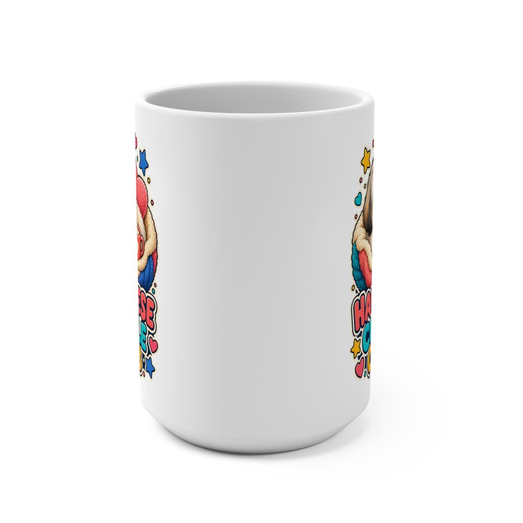 Havanese Cuddle Club Mug - Cozy Dog Lover Coffee Cup - Cute Havanese Mom, Dad and Pet Owner Gift