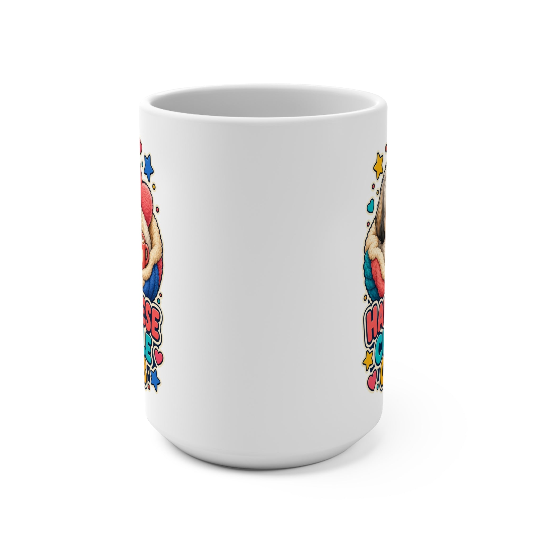 Havanese Cuddle Club Mug - Cozy Dog Lover Coffee Cup - Cute Havanese Mom, Dad and Pet Owner Gift