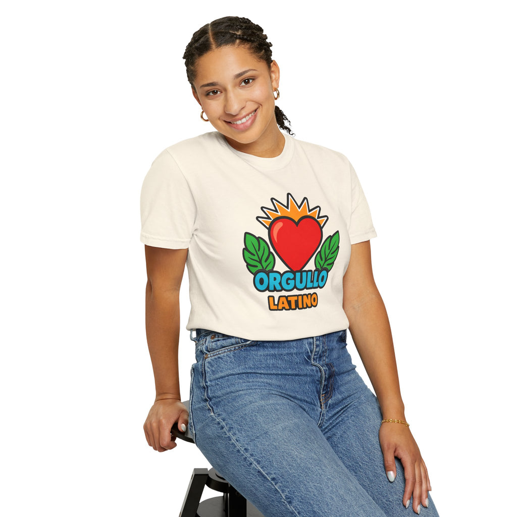 Orgullo Latino Heritage Heavyweight Tee ❤️🌿
