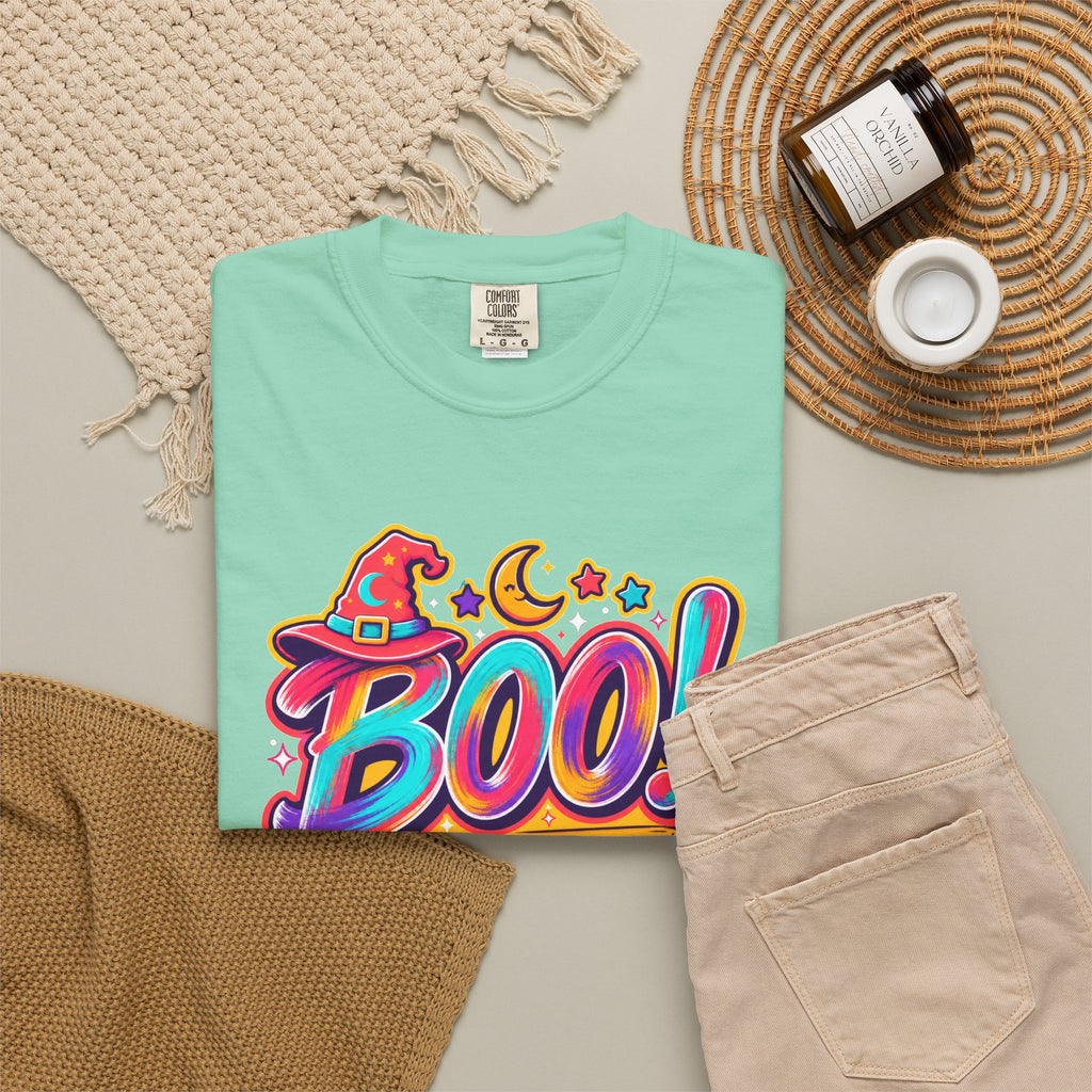 BOO! Spooky Season Heavyweight Tee 🎃✨
