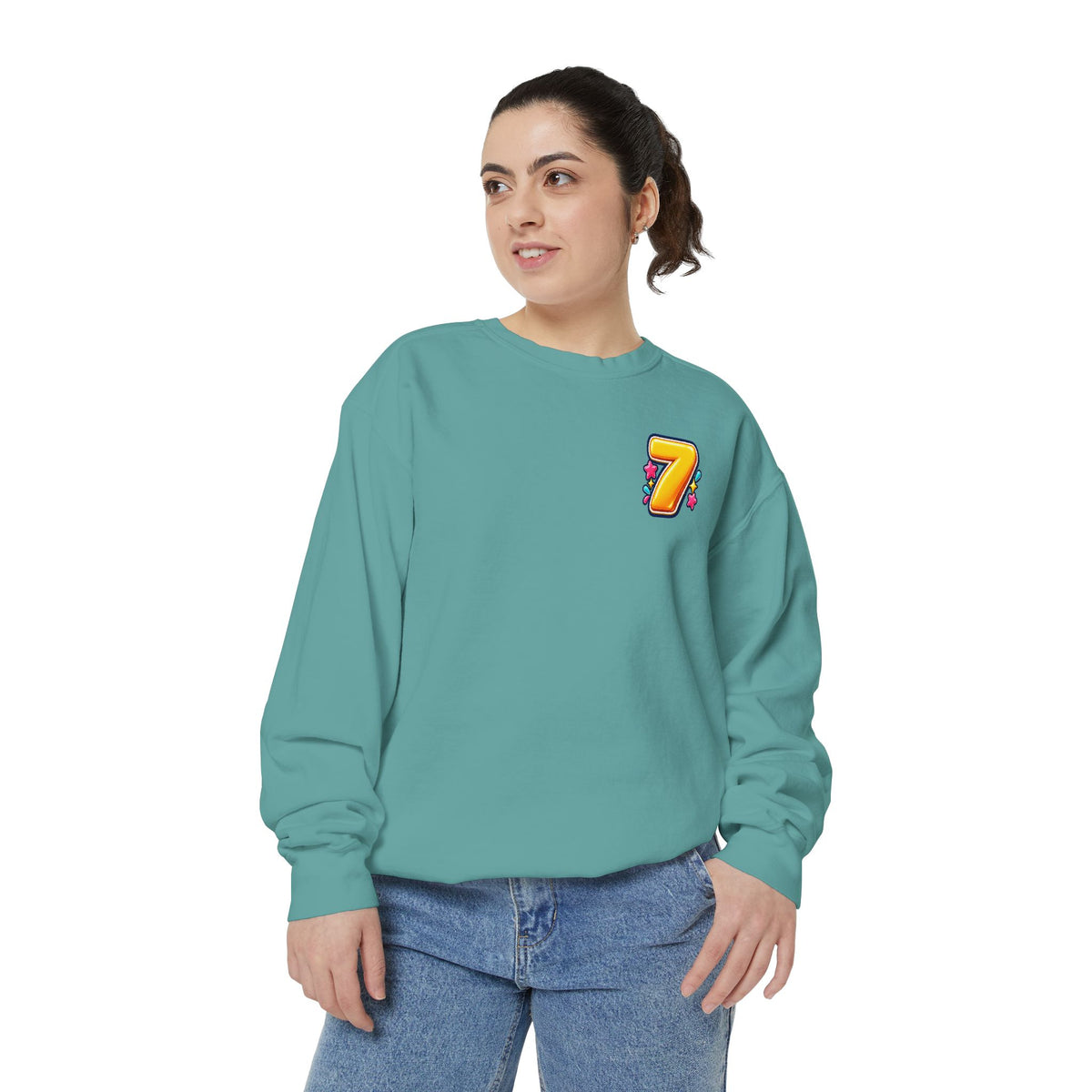Seven Has “Even” in It, That’s Odd Sweatshirt | Funny Number 7 Crewneck 7️⃣🤔