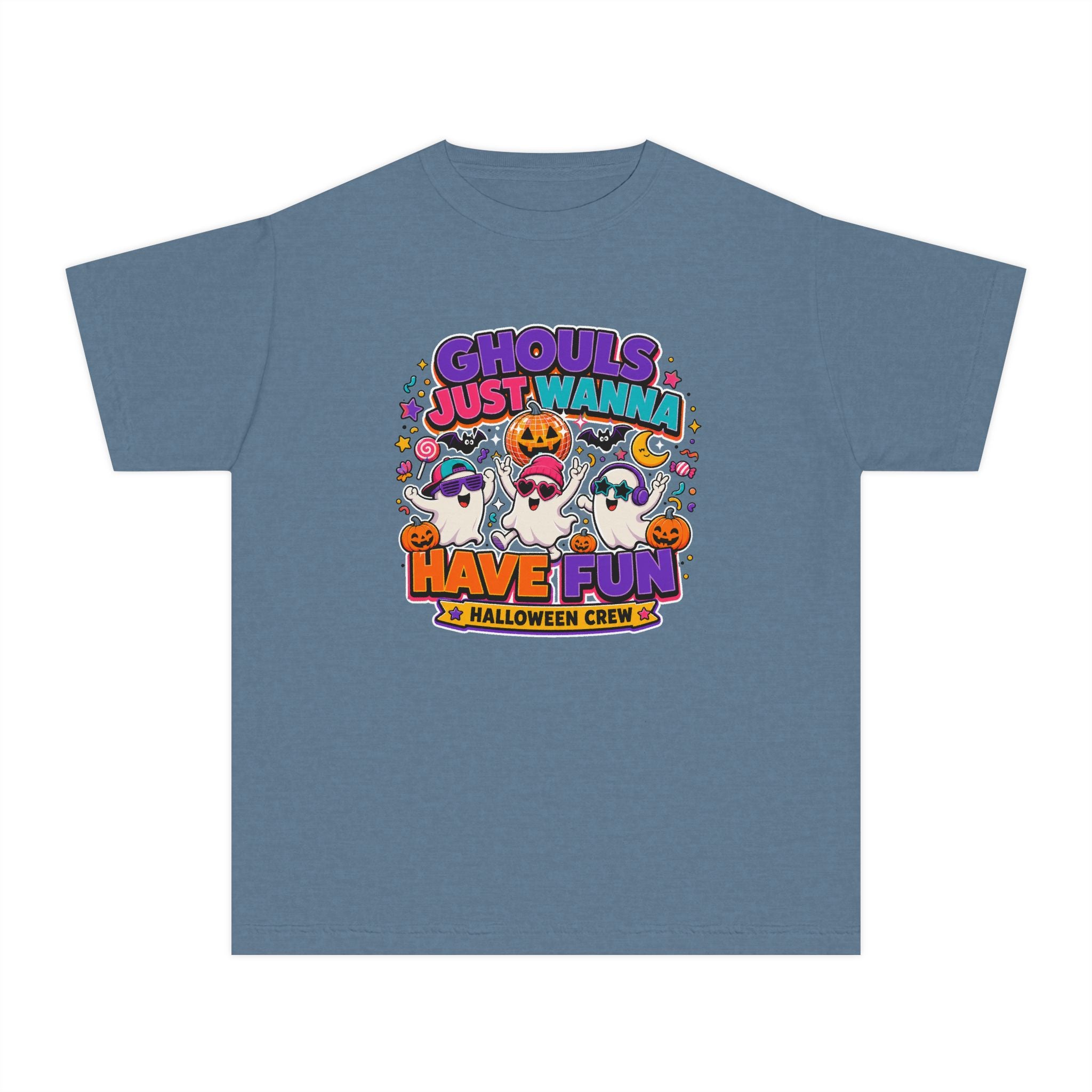 Ghouls Just Wanna Have Fun Youth Halloween Tee 🎃👻
