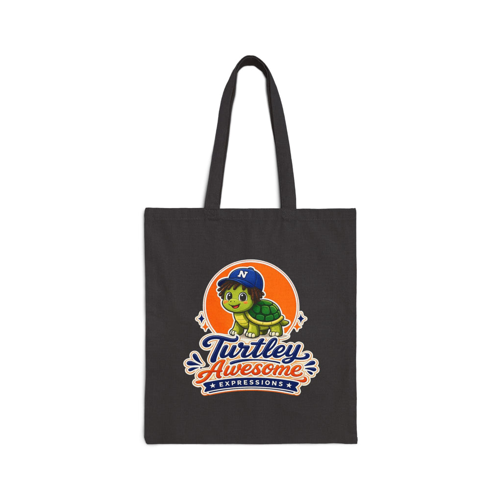 Turtley Awesome Expressions - Canvas Tote, Eco-Friendly Market and Grocery Bag