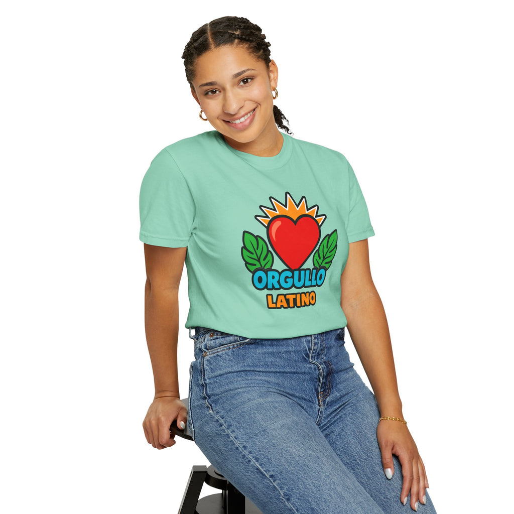 Orgullo Latino Heritage Heavyweight Tee ❤️🌿