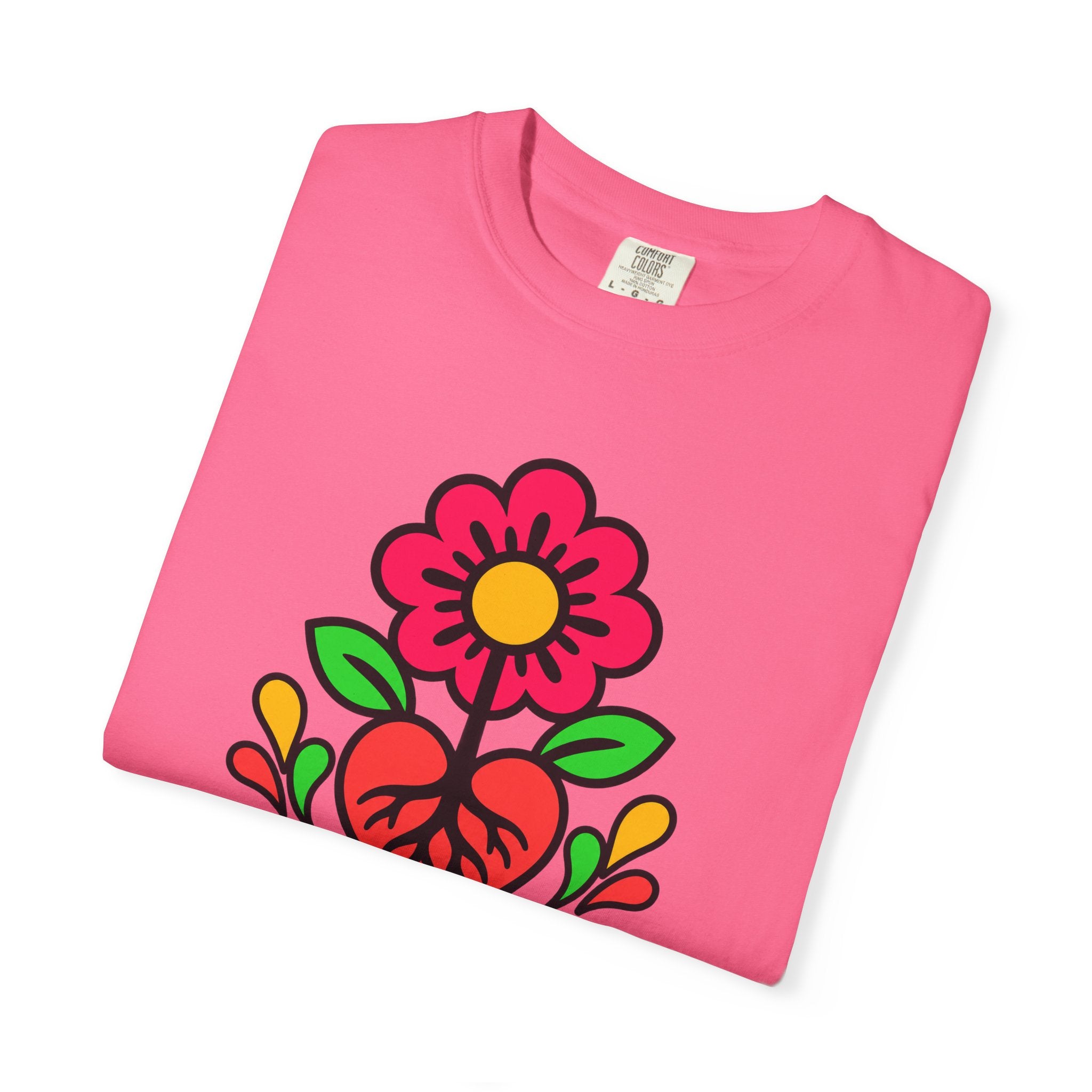 Raíces Fuertes Latino Heritage Heavyweight Tee 🌺❤️