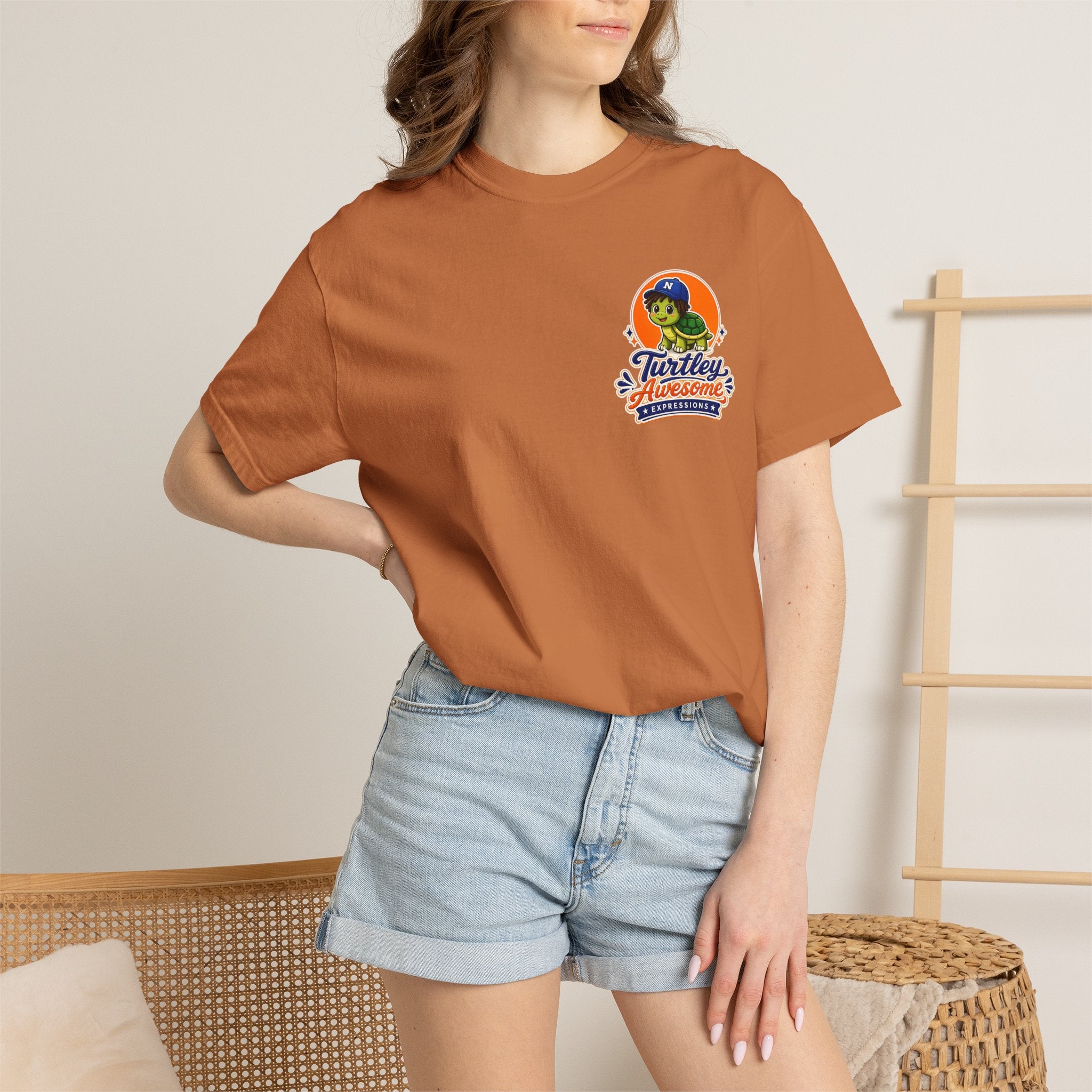"Turtley Awesome" Turtle Graphic Tee