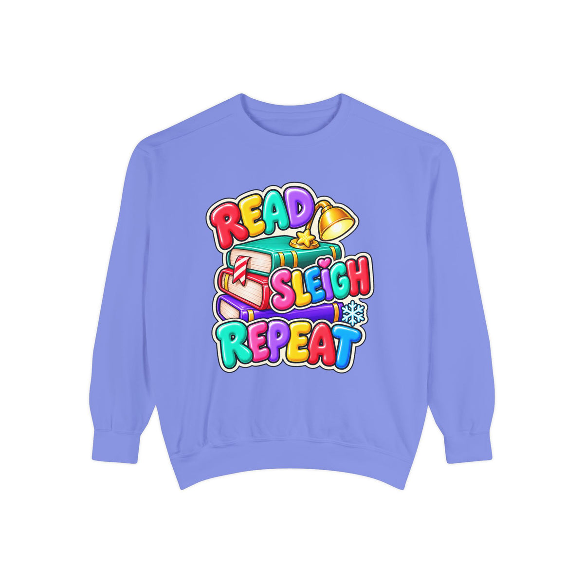 Read, Sleigh, Repeat Christmas Sweatshirt 📚🔔❄️