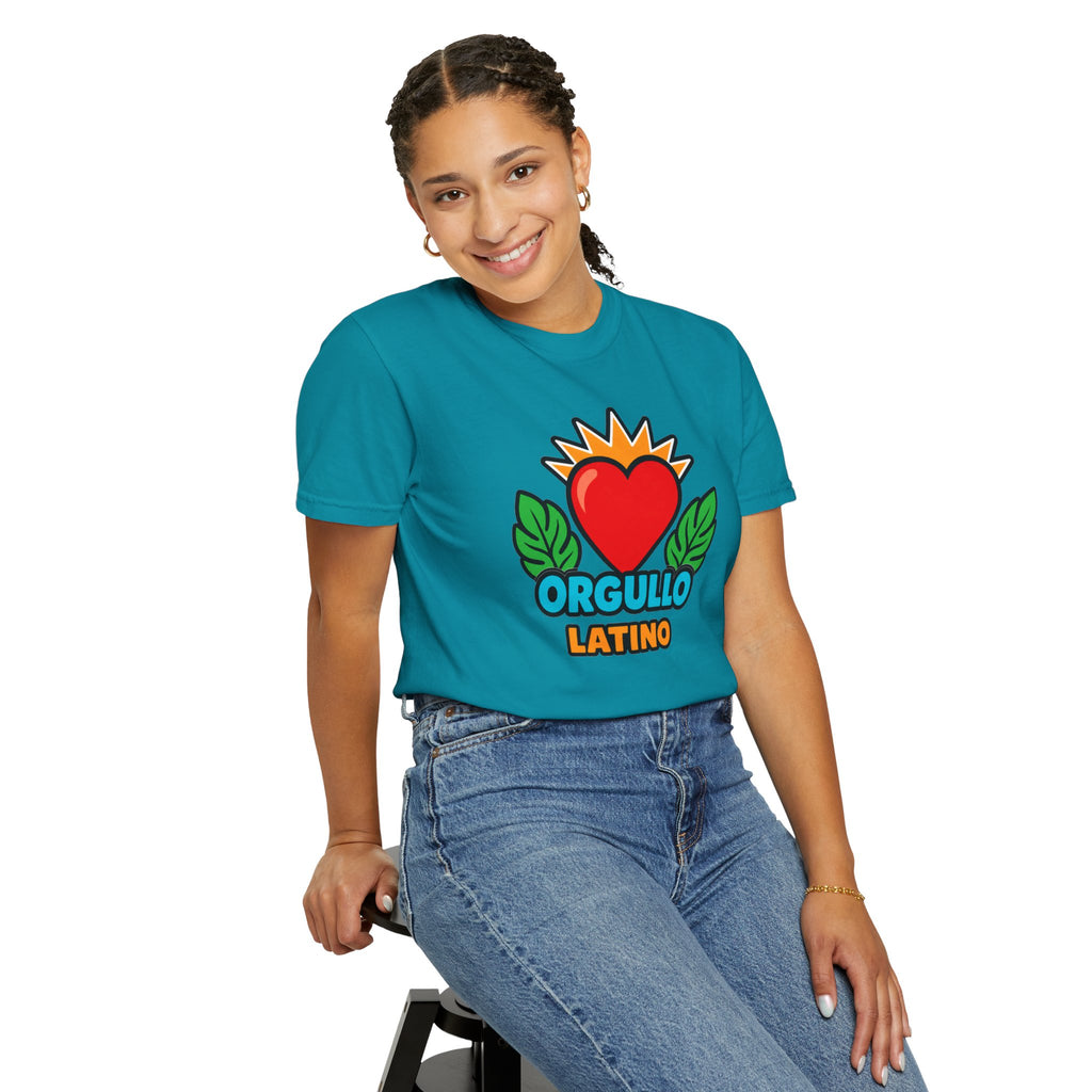 Orgullo Latino Heritage Heavyweight Tee ❤️🌿