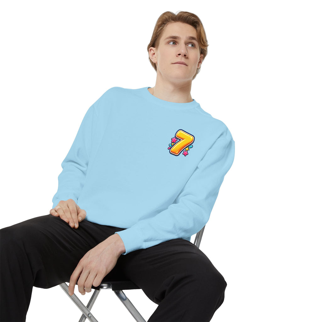 Seven Has “Even” in It, That’s Odd Sweatshirt | Funny Number 7 Crewneck 7️⃣🤔