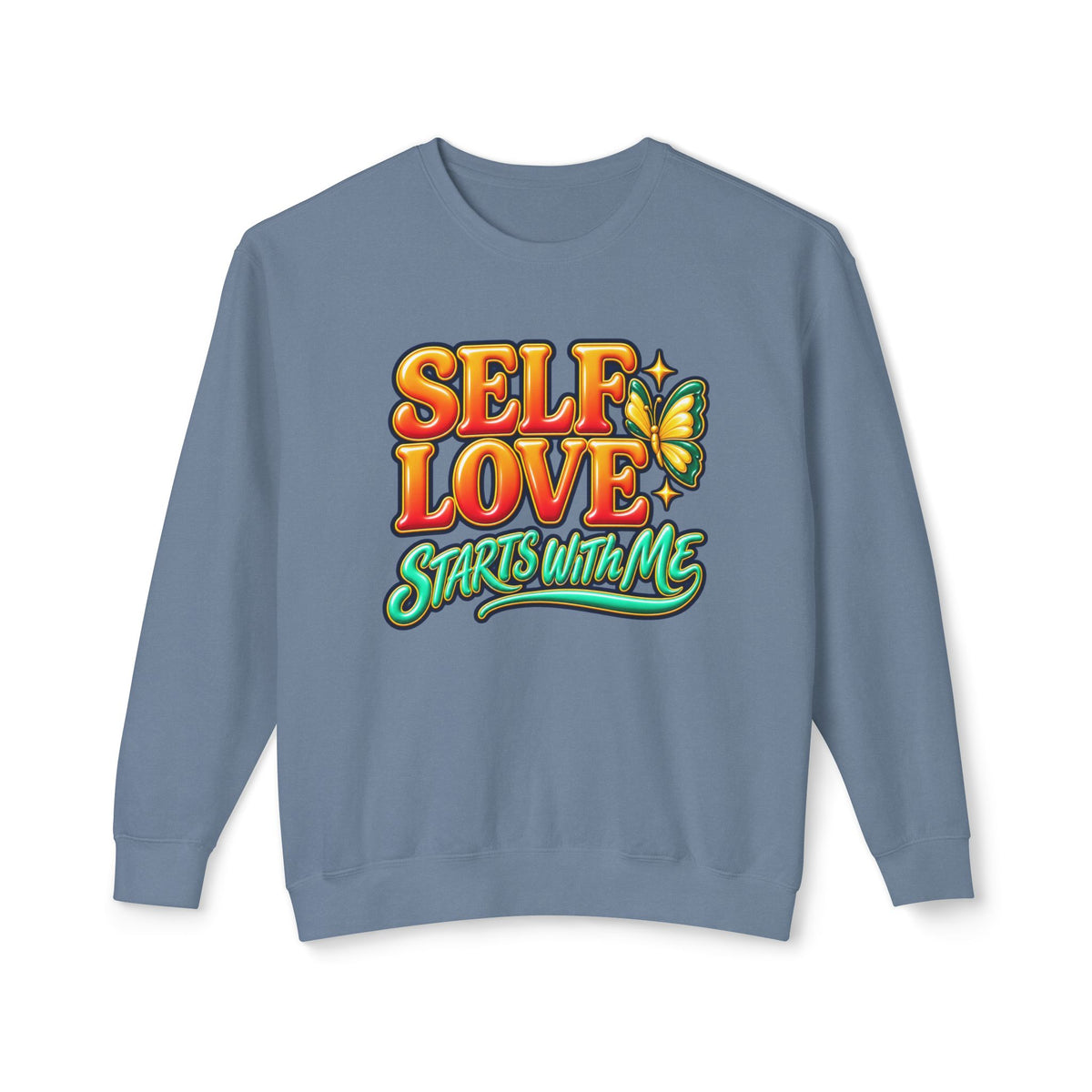 Self Love Starts With Me Crewneck Sweatshirt