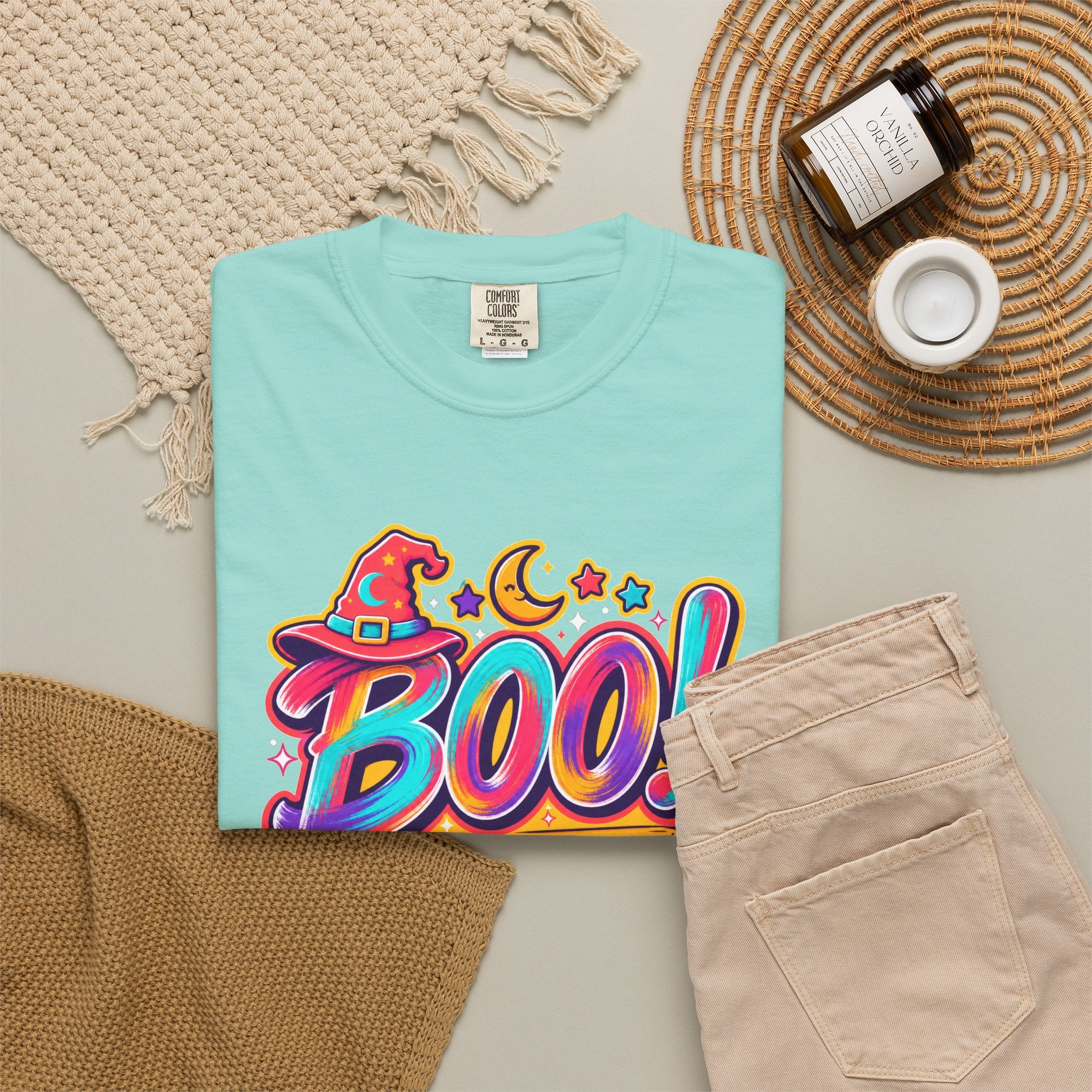 BOO! Spooky Season Heavyweight Tee 🎃✨
