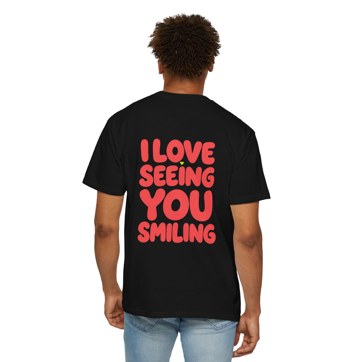 Hi Lovely Human Navy Garment-Dyed Comfort Colors® T-Shirt