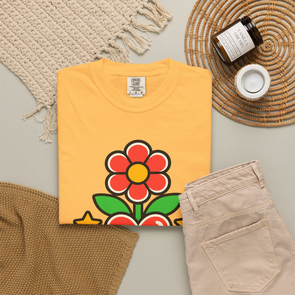 Mi Cultura Latino Heritage Heavyweight Tee 🌺❤️