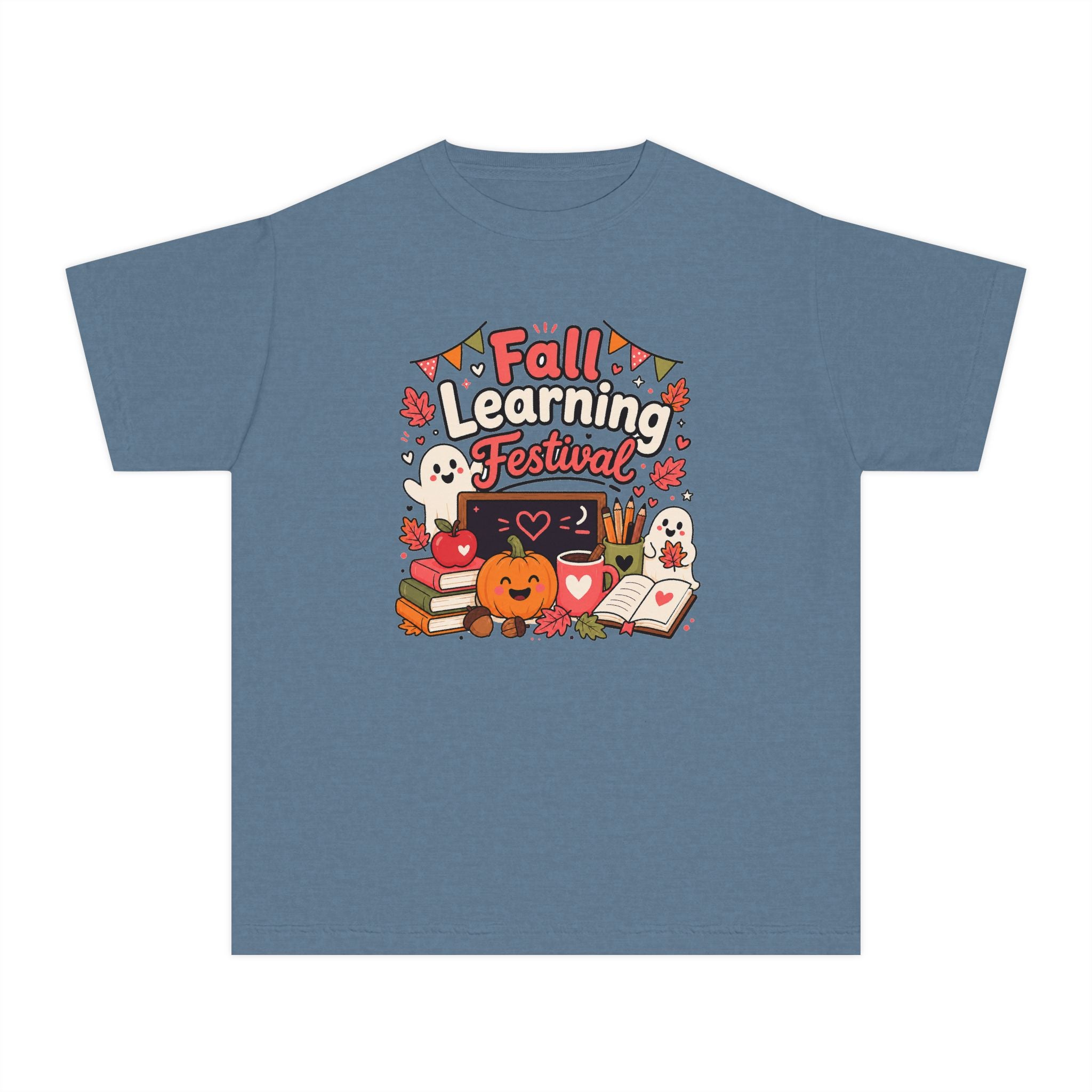 Fall Learning Festival Youth Retro Tee 🍂📚