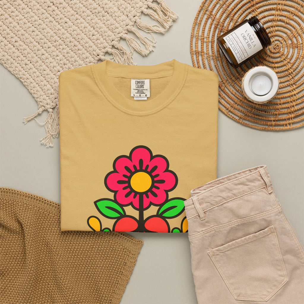Raíces Fuertes Latino Heritage Heavyweight Tee 🌺❤️