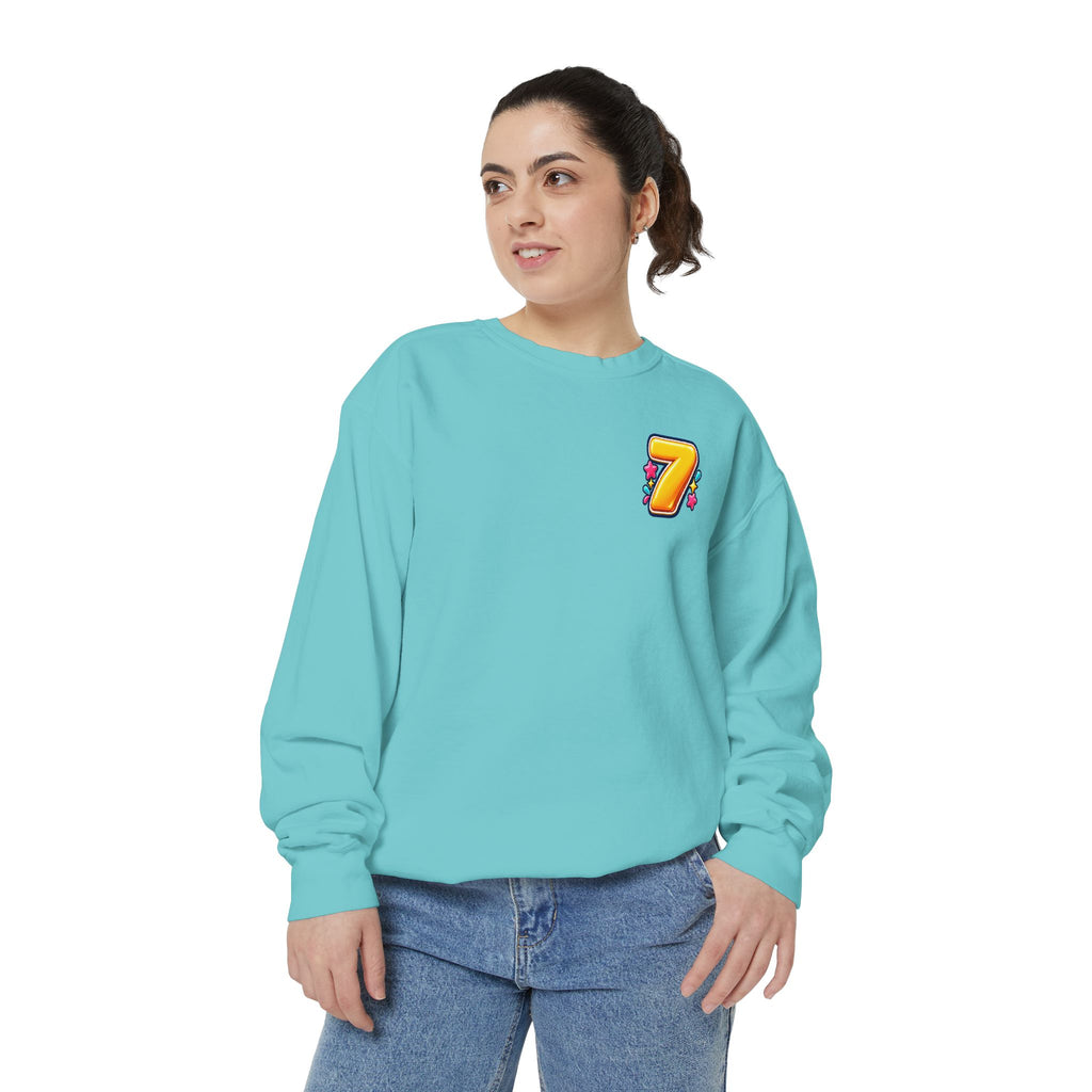 Seven Has “Even” in It, That’s Odd Sweatshirt | Funny Number 7 Crewneck 7️⃣🤔