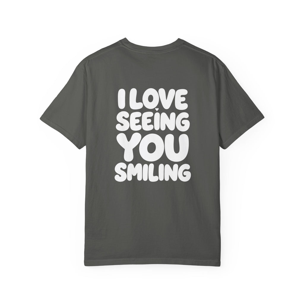 Hi Lovely Human — Inspirational Garment-Dyed Adult T-Shirt