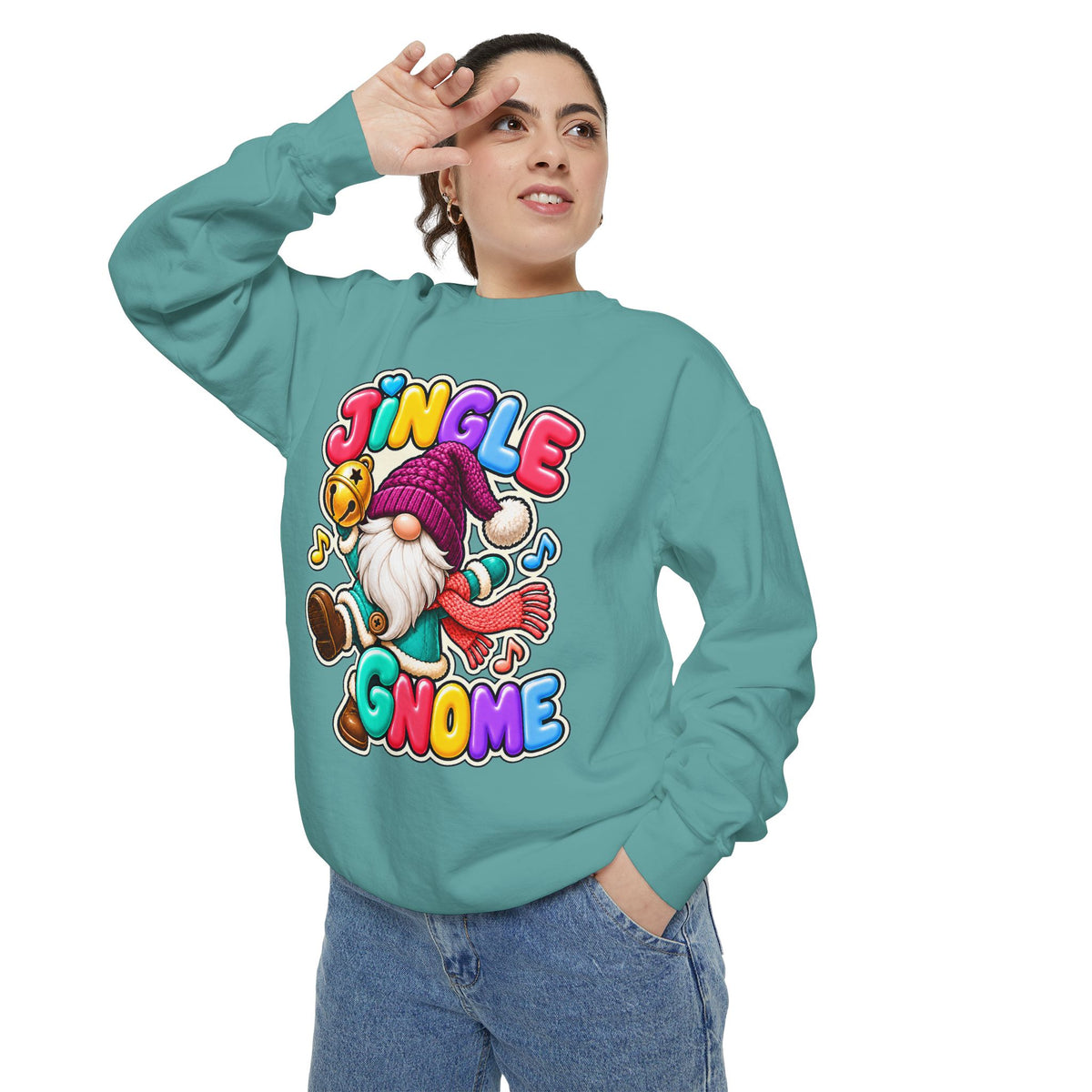 Jingle Gnome Christmas Sweatshirt 🔔🎶🧙‍♂️