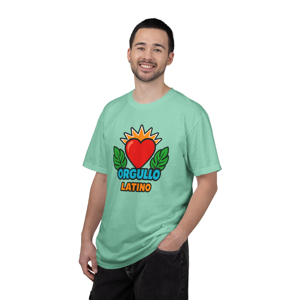 Orgullo Latino Heritage Heavyweight Tee ❤️🌿