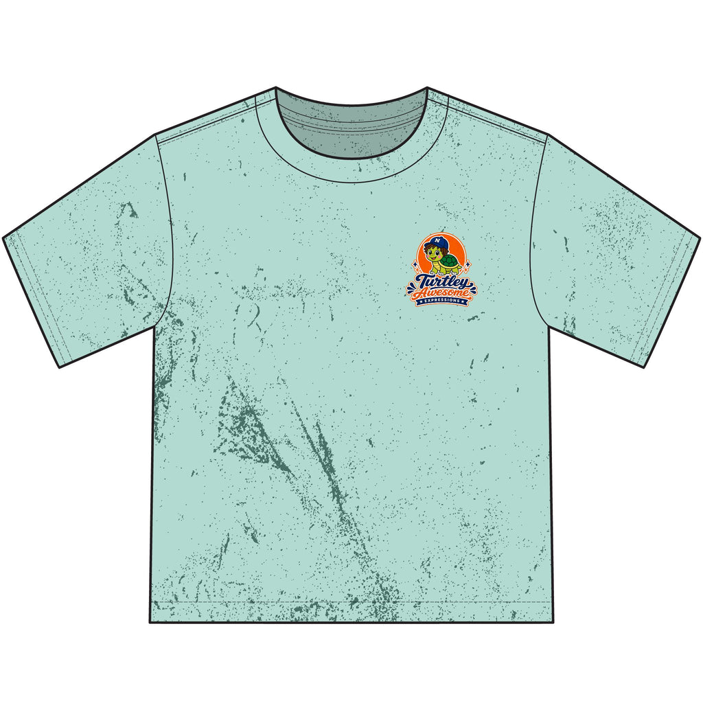 Turtley Awesome Distressed Youth Comfort Colors® Tee 🐢✨